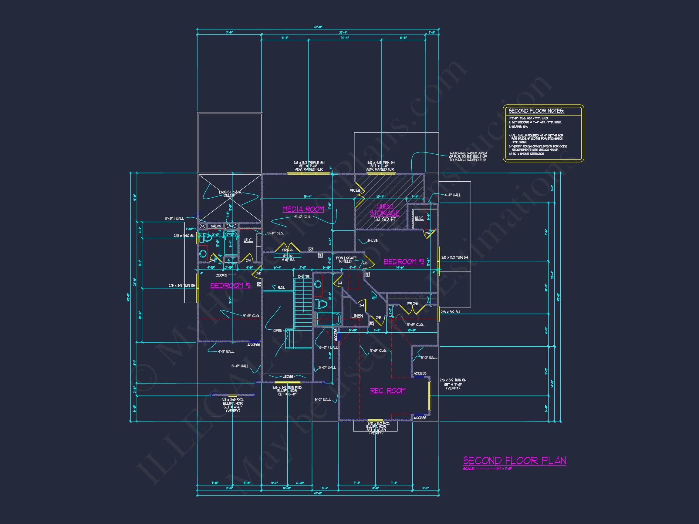 Traditional house Design with Blueprints and CAD Floor Plans