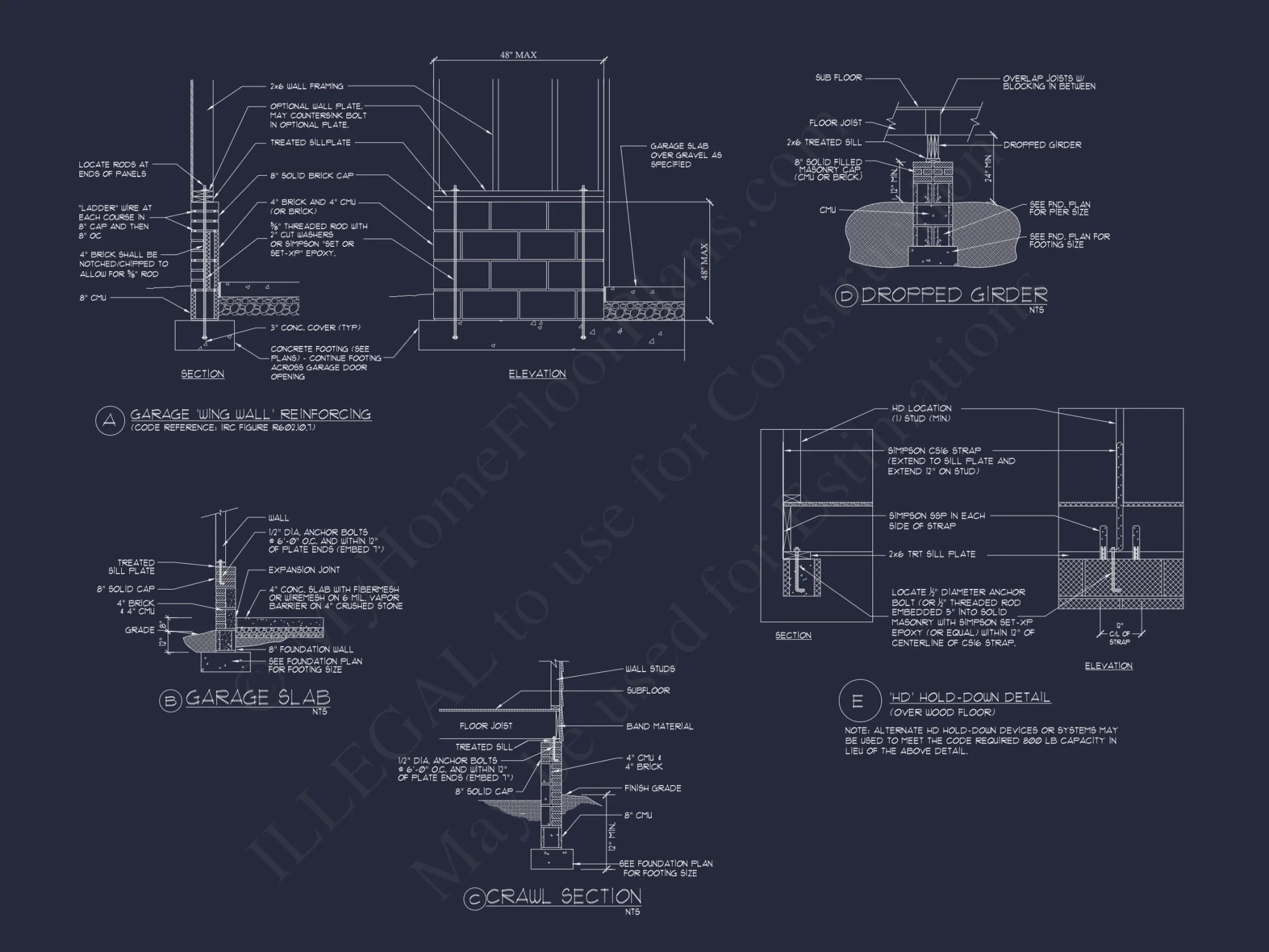 Customizable house Floor Plan: CAD Designs for All Builders