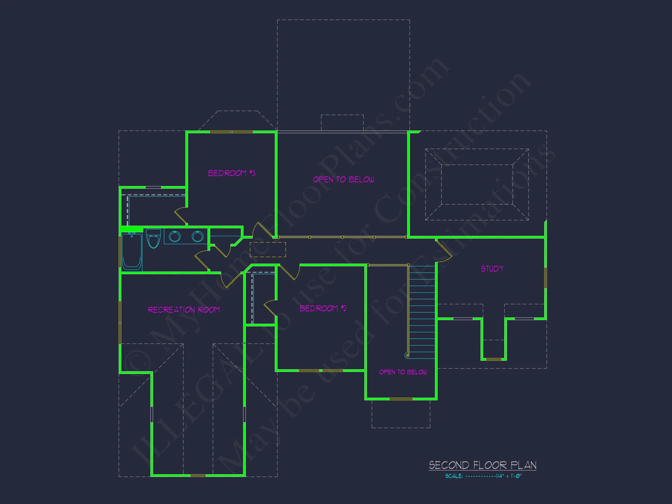 14-1446 HOUSE PLAN - Customizable House Floor Plan: CAD Designs for All Builders 6 Customizable house Floor Plan: CAD Designs for All Builders