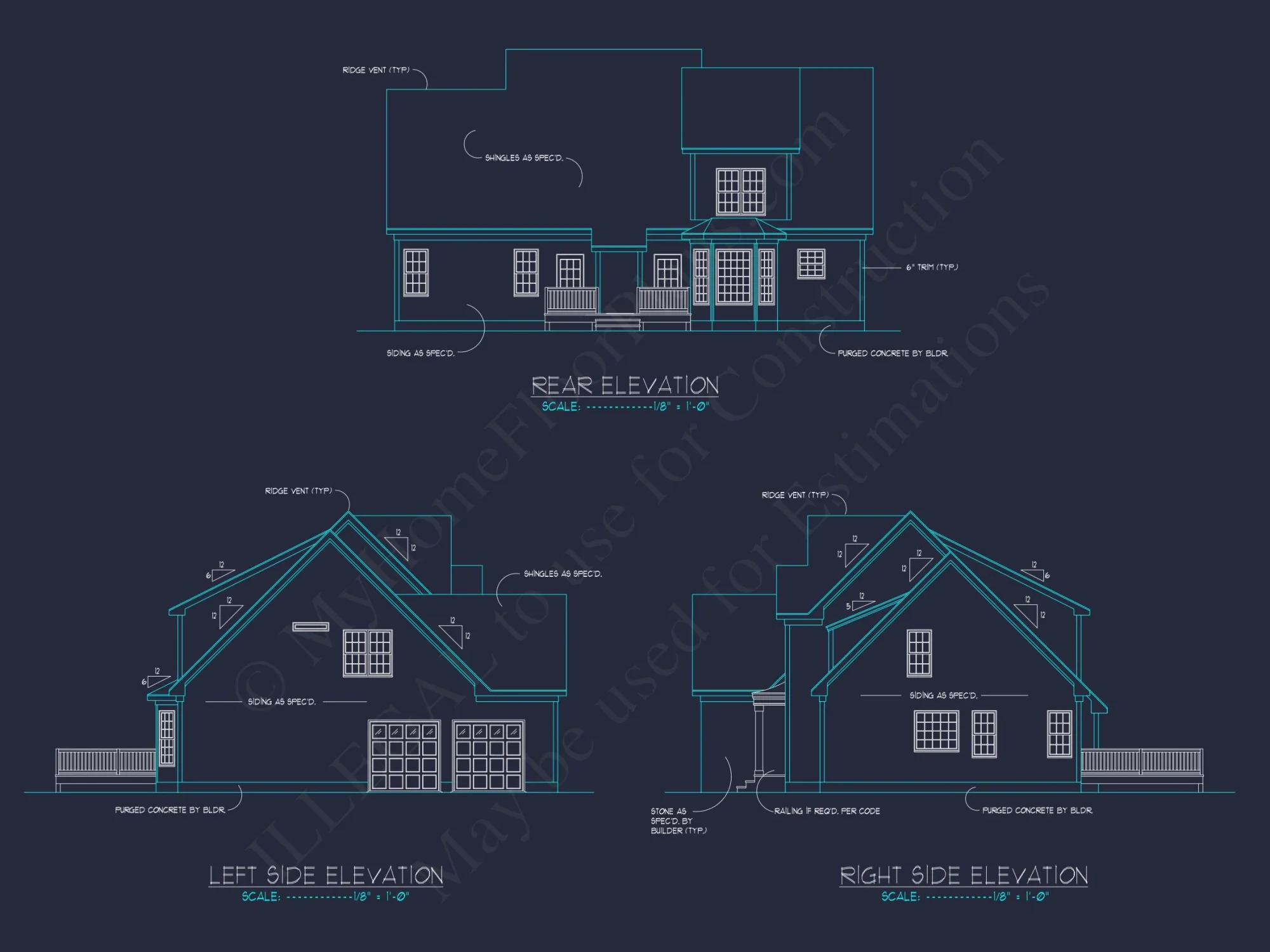 Customizable house Floor Plan: CAD Designs for All Builders
