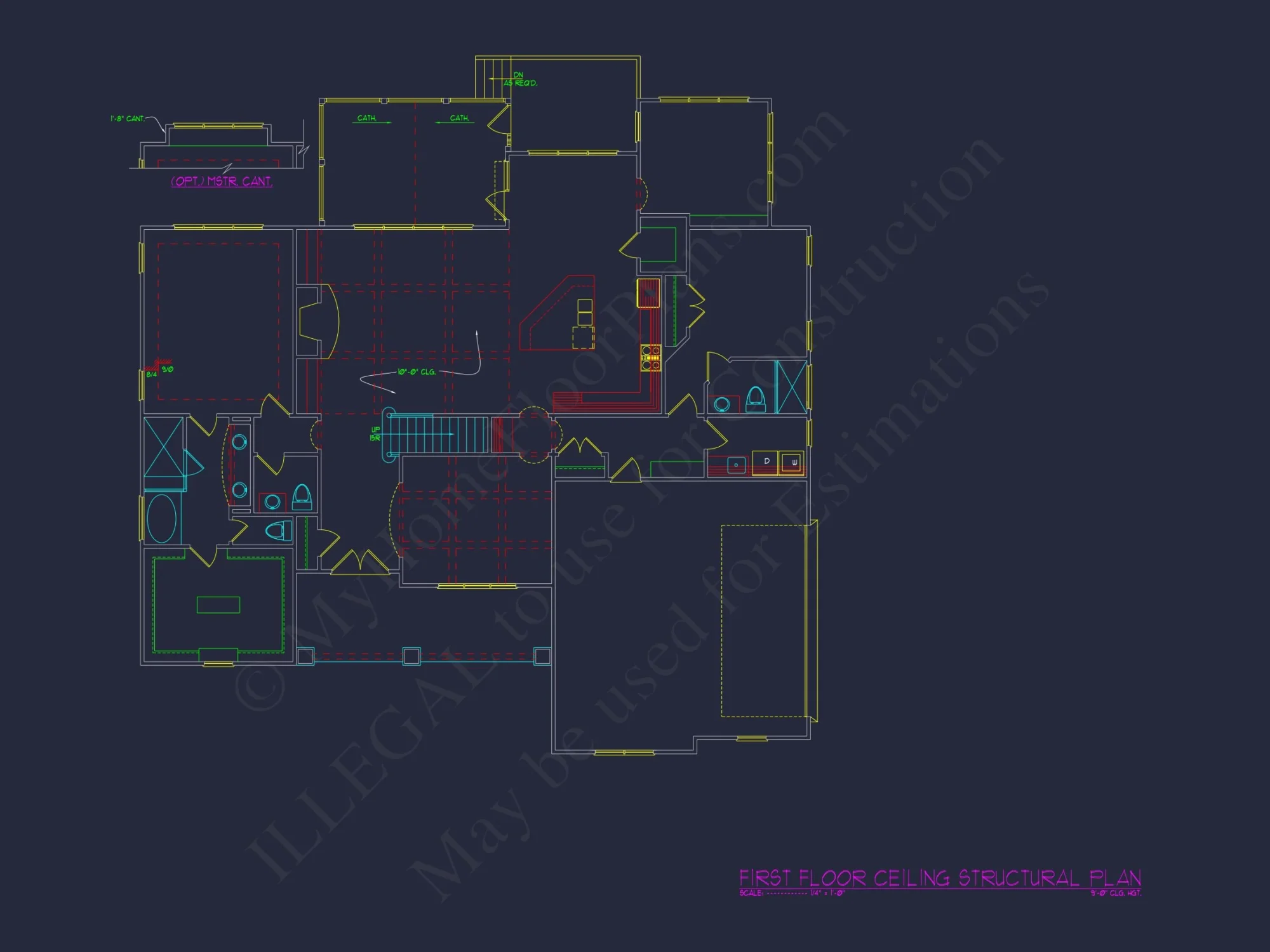 Beautiful house Floor Plan with CAD Designs and Blueprints