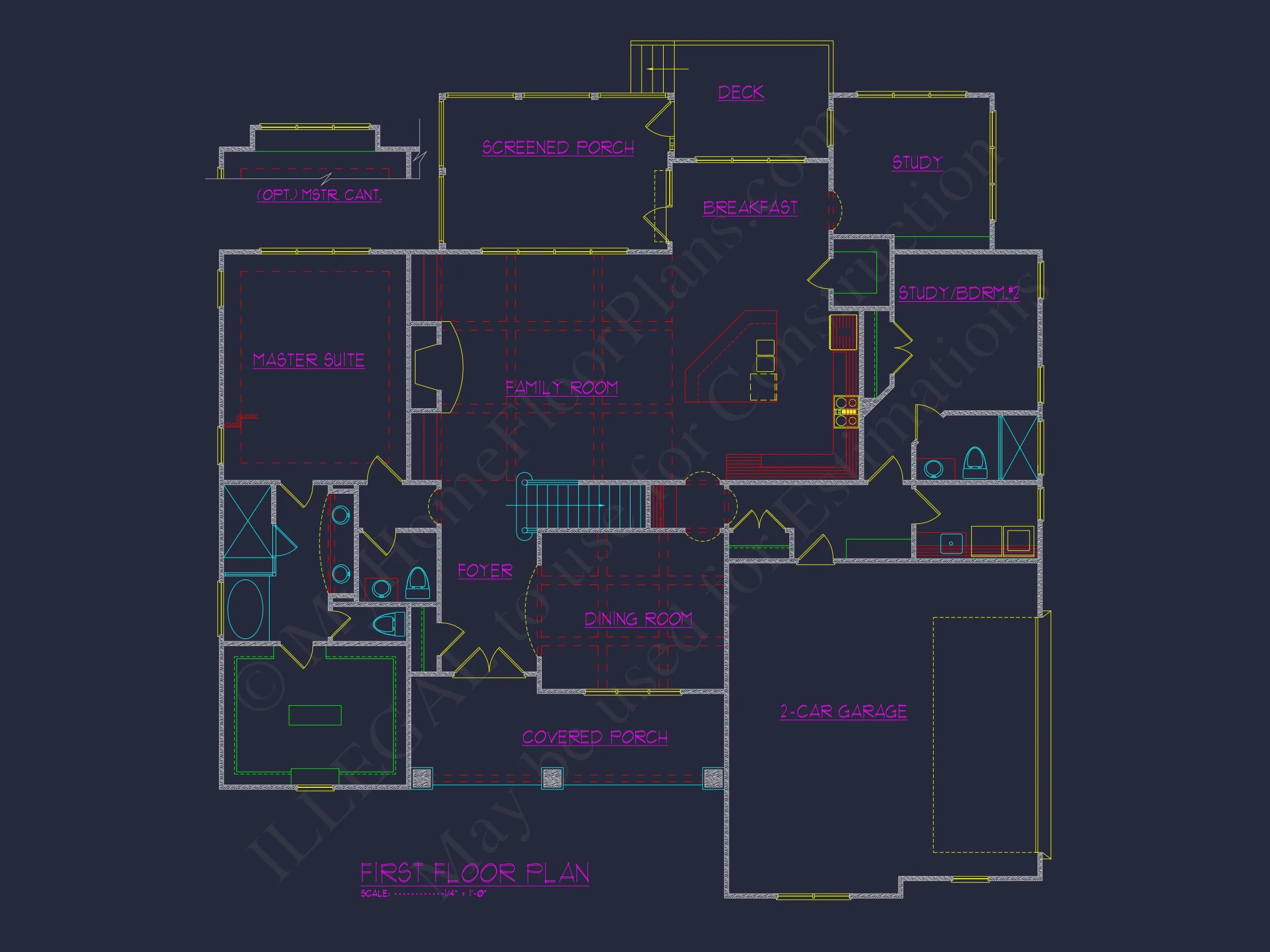 14-1440 HOUSE PLAN - Beautiful House Floor Plan with CAD Designs and Blueprints 5 Beautiful house Floor Plan with CAD Designs and Blueprints