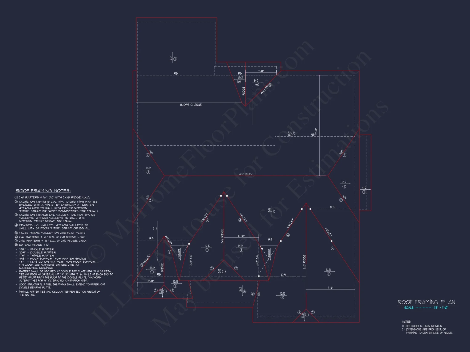 Charming 1.5 Story house Plan with Detailed CAD Blueprint Designs