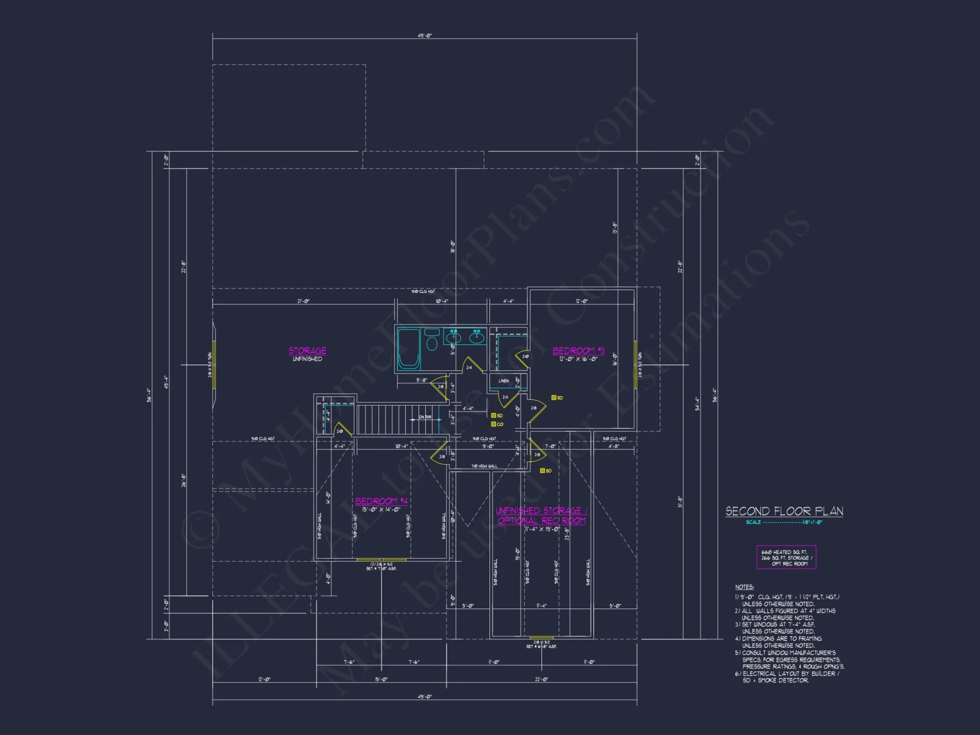 Charming 1.5 Story house Plan with Detailed CAD Blueprint Designs