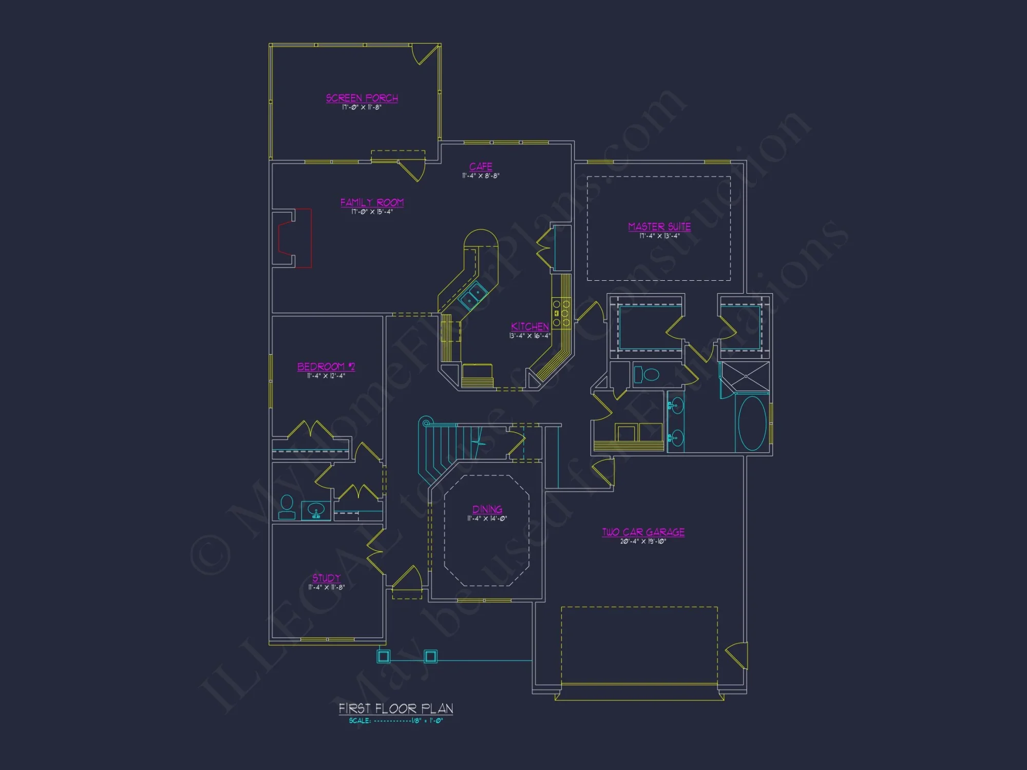 Charming 1.5 Story house Plan with Detailed CAD Blueprint Designs