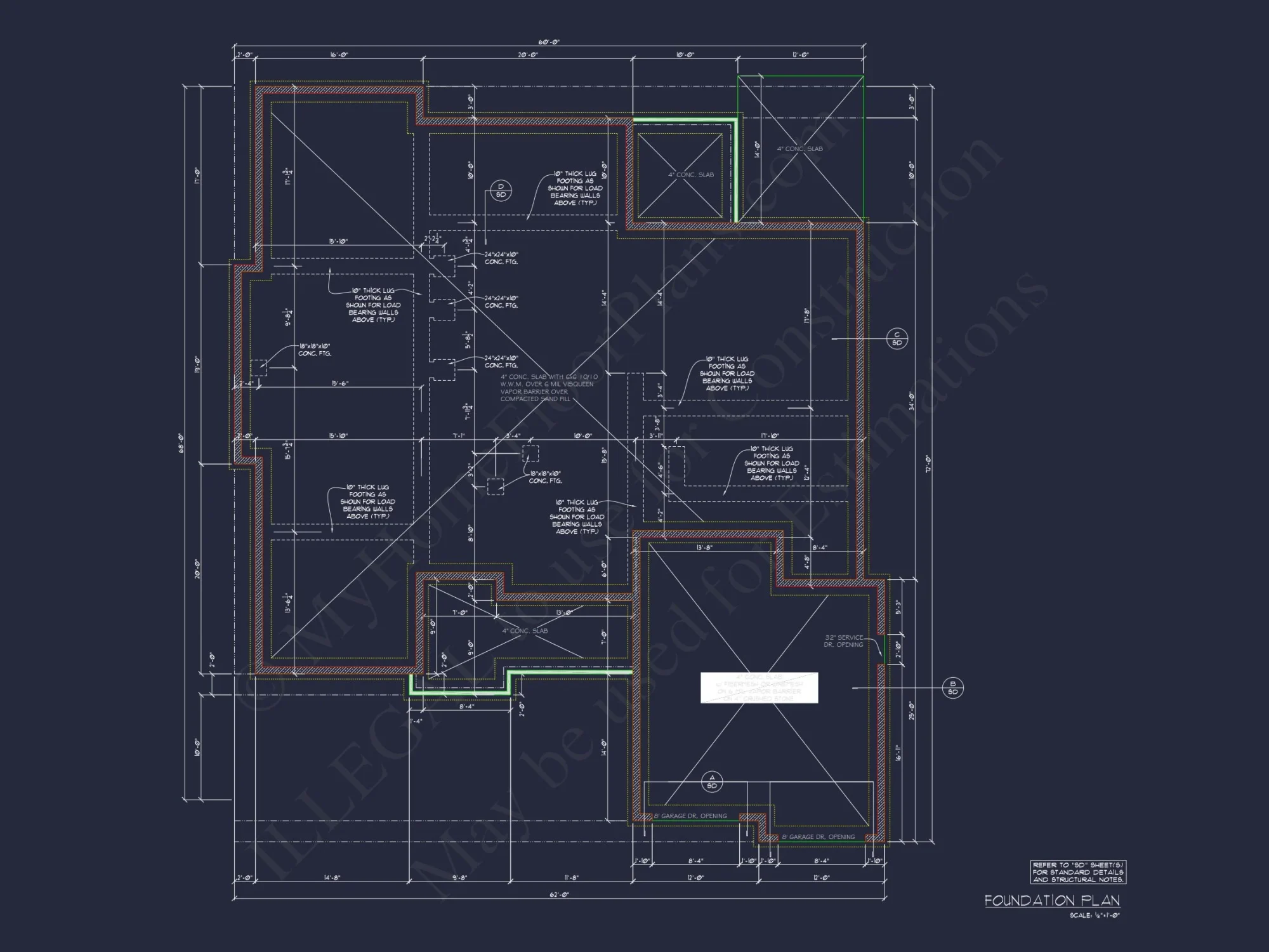 Efficient house Plan with CAD-Ready Blueprint Designs