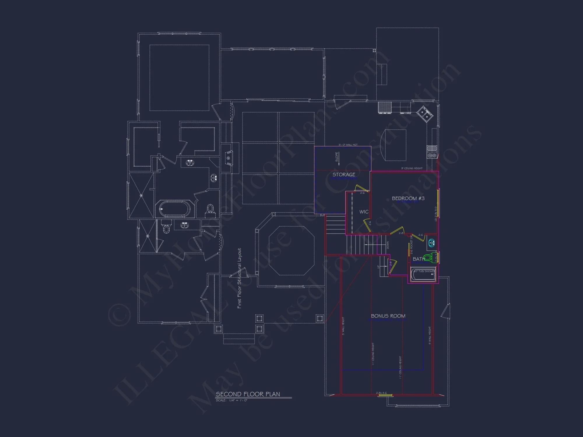Efficient house Plan with CAD-Ready Blueprint Designs