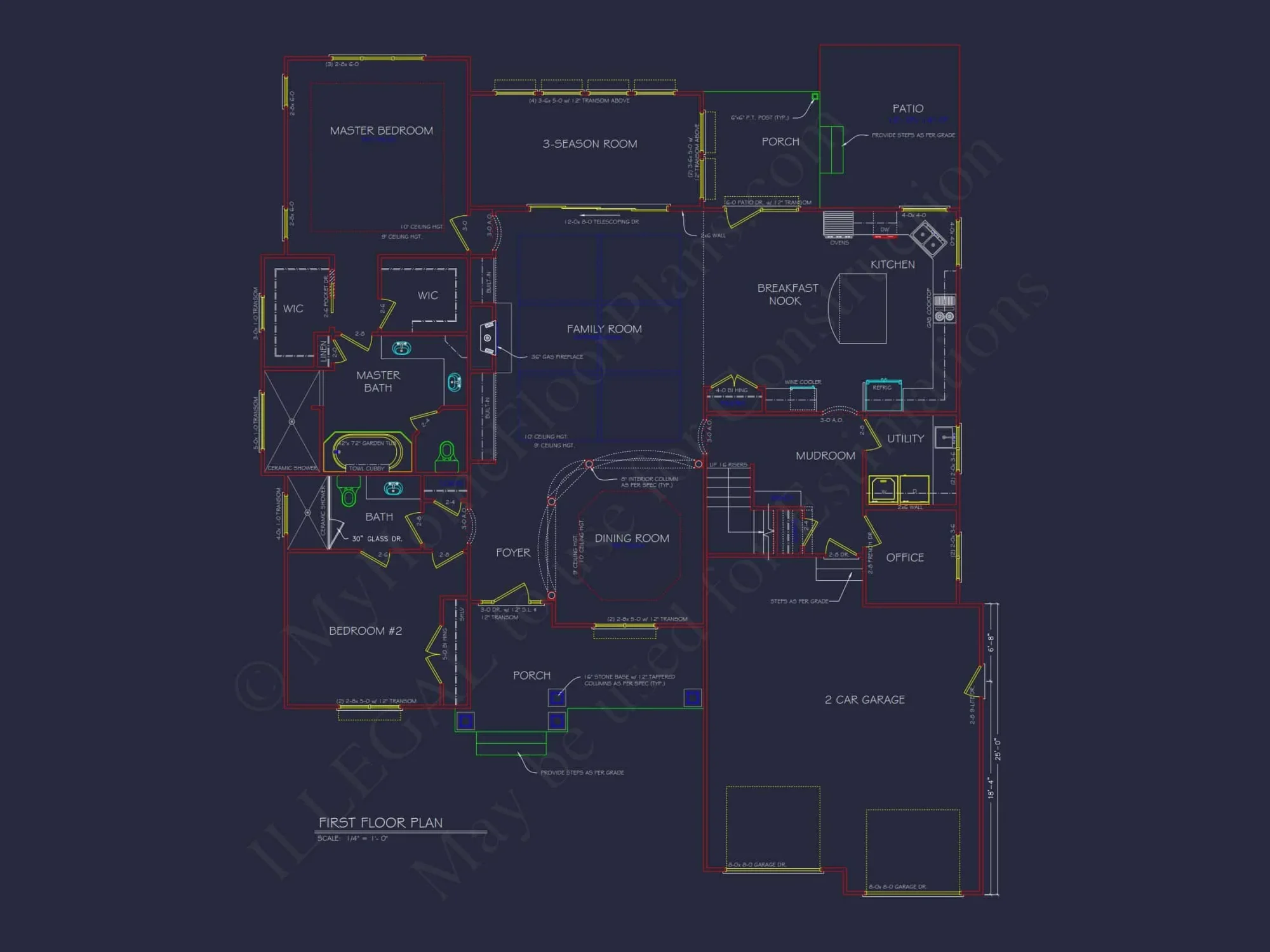 Efficient house Plan with CAD-Ready Blueprint Designs