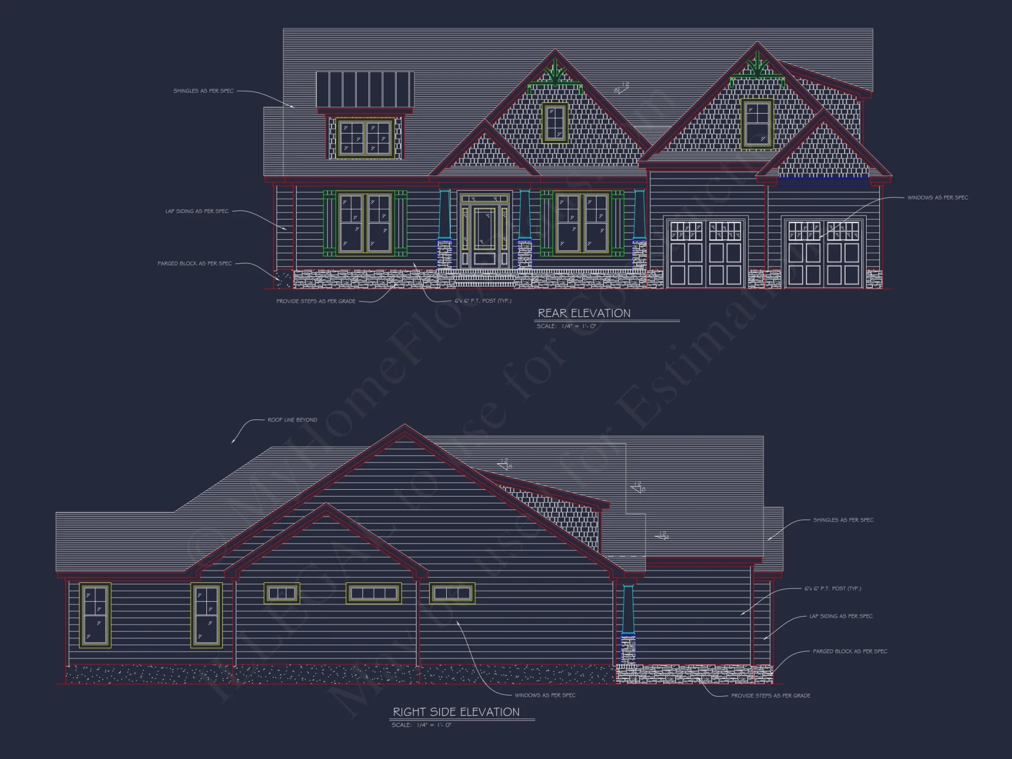 Efficient house Plan with CAD-Ready Blueprint Designs