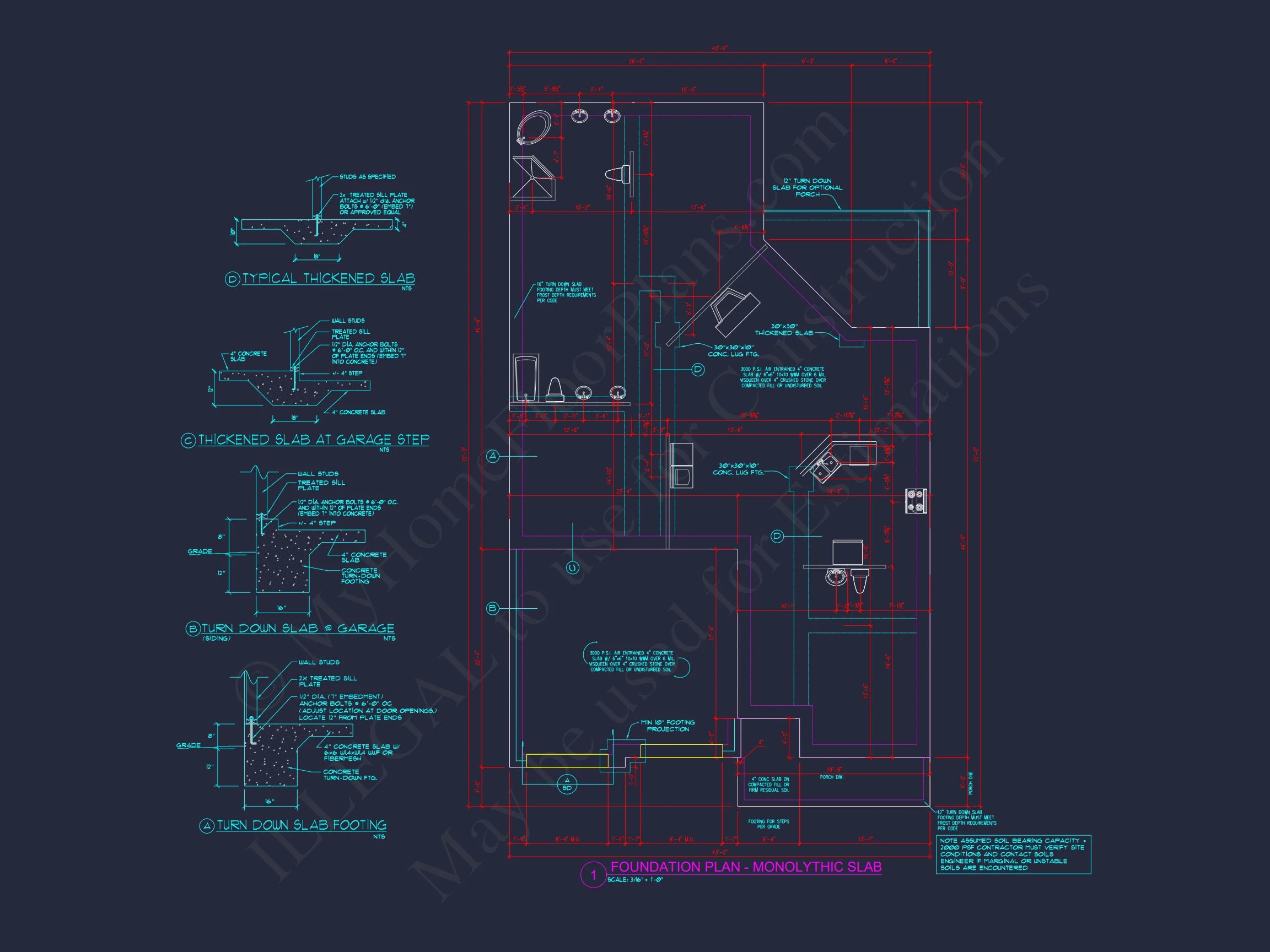 Craftsman house Plan with Spacious Floor Plan & CAD Designs