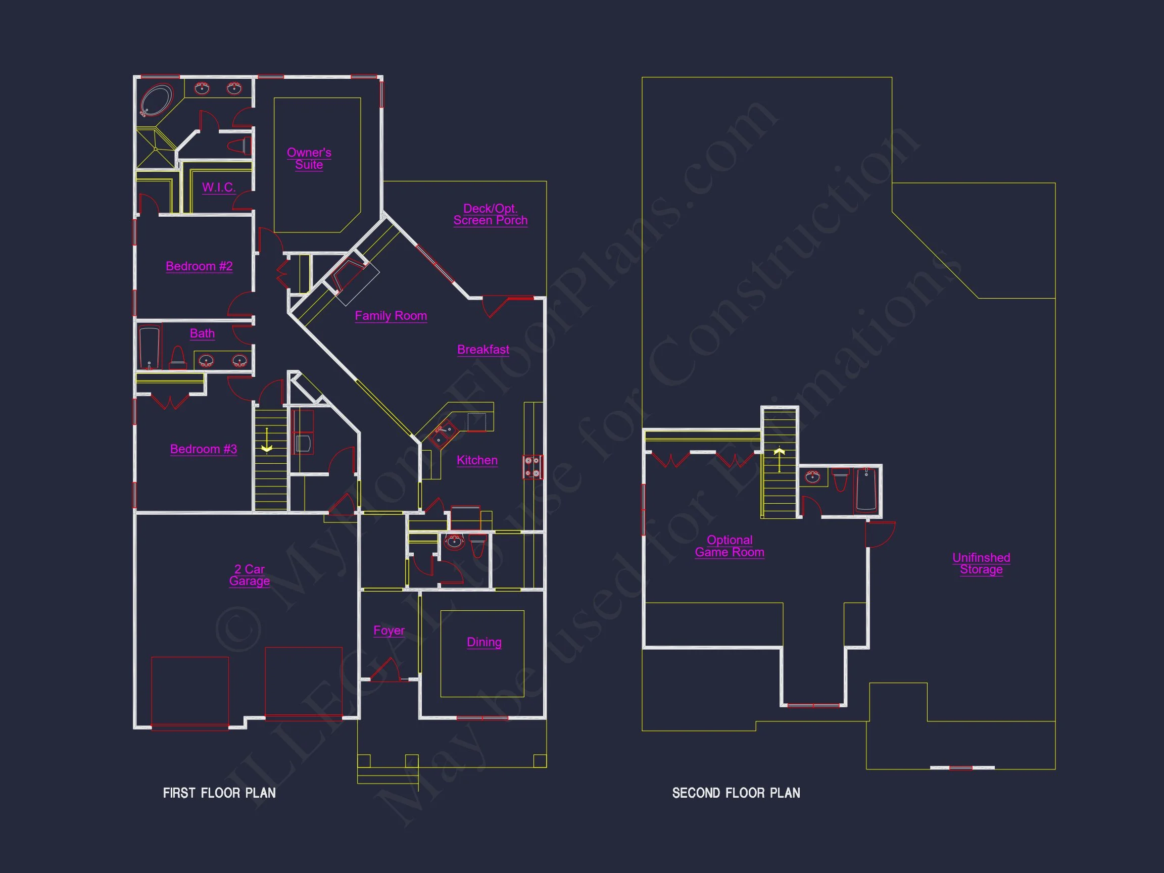 Craftsman house Plan with Spacious Floor Plan & CAD Designs