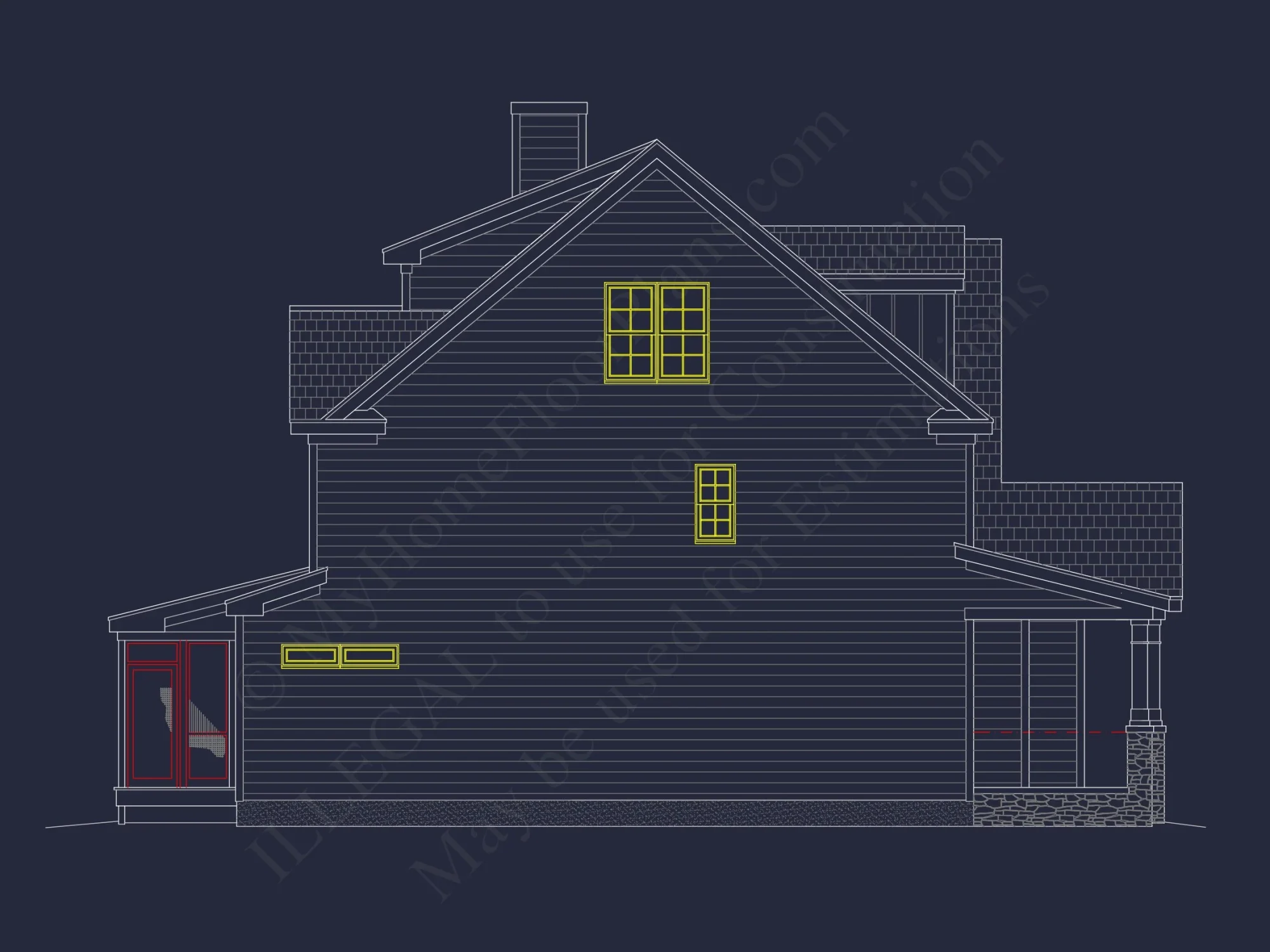 Versatile house Plan with CAD Designs and Bonus Features