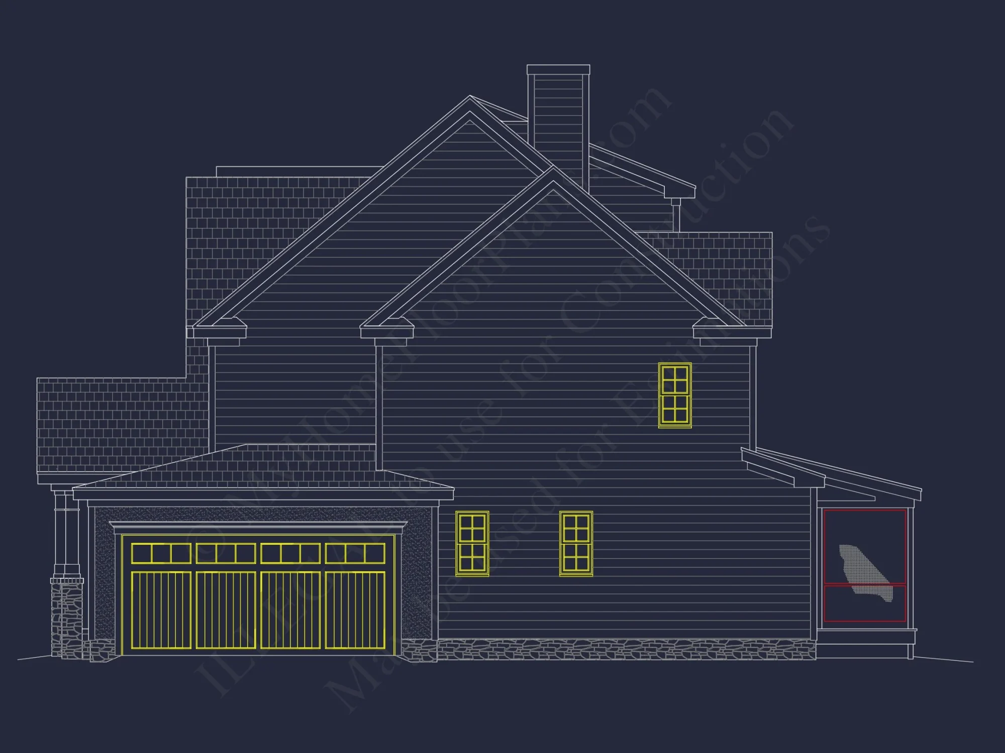 Versatile house Plan with CAD Designs and Bonus Features