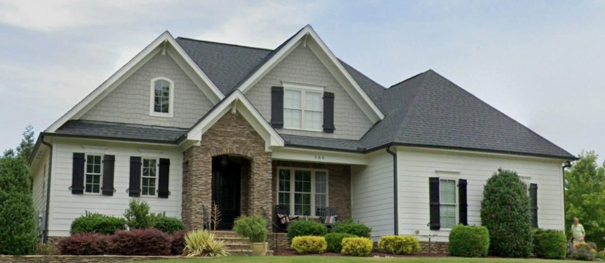 Elegant 2-Story house Plan with Blueprint and Floor Designs