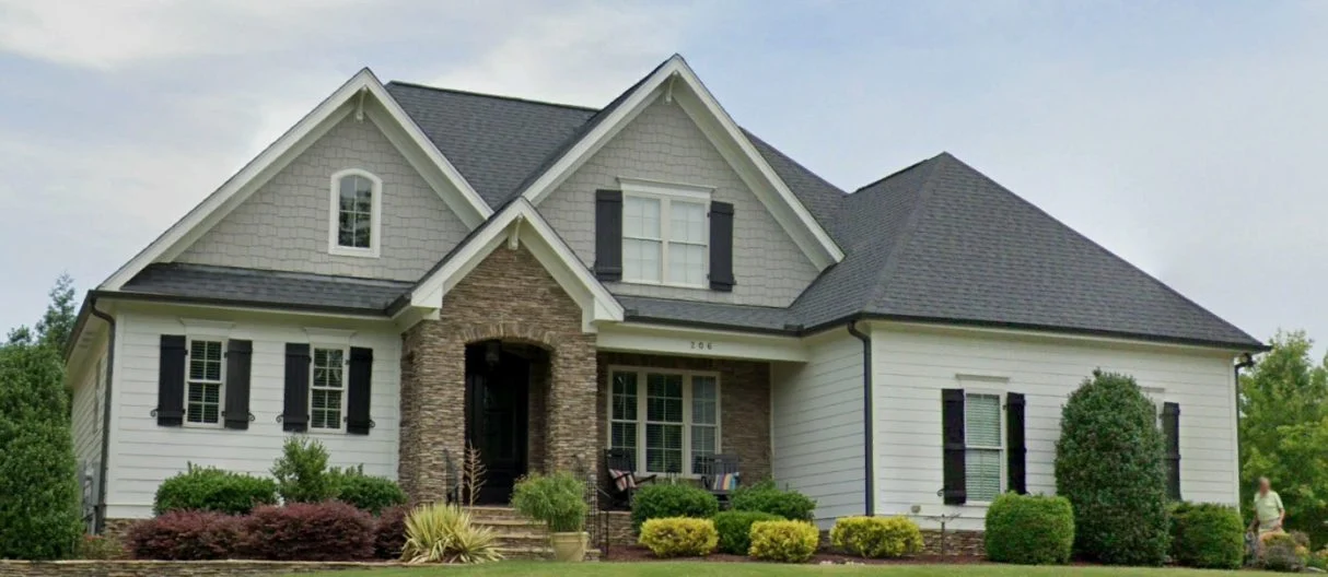 Elegant 2-Story house Plan with Blueprint and Floor Designs