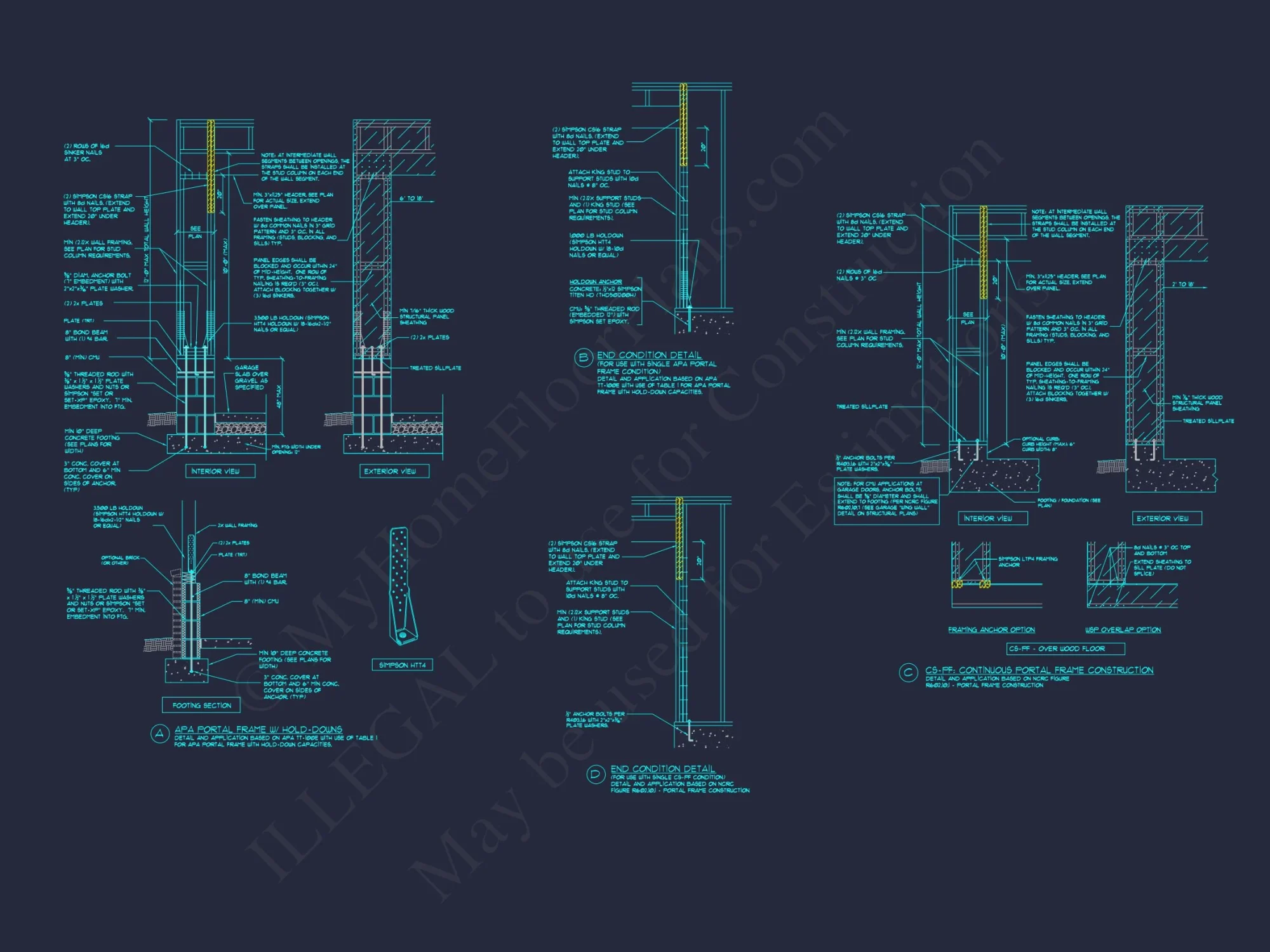 Beautiful house Plan Blueprint with CAD Designs and Floor Plans