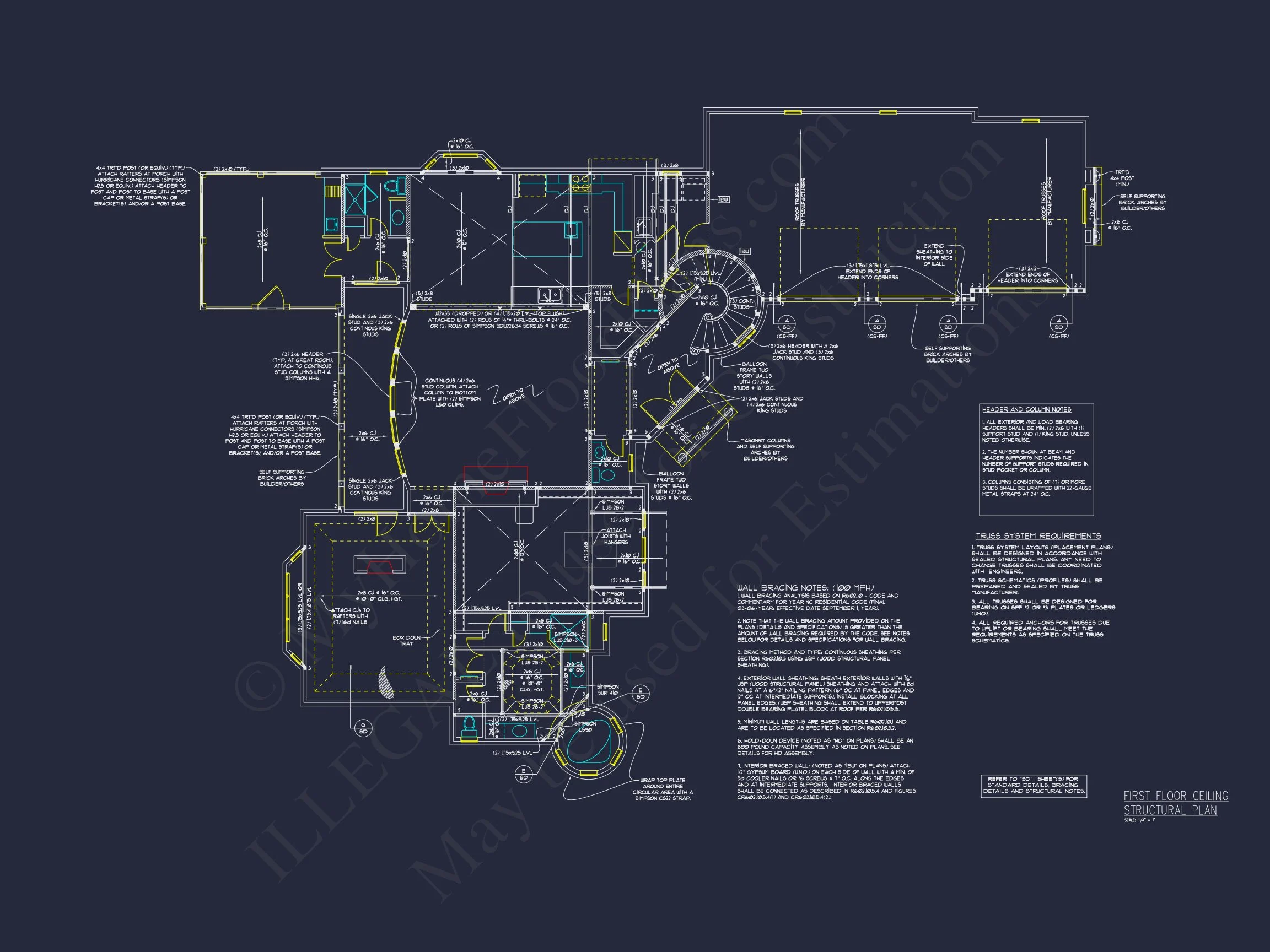 "Luxury house floor plan and blueprint, showcasing detailed architectural design"
