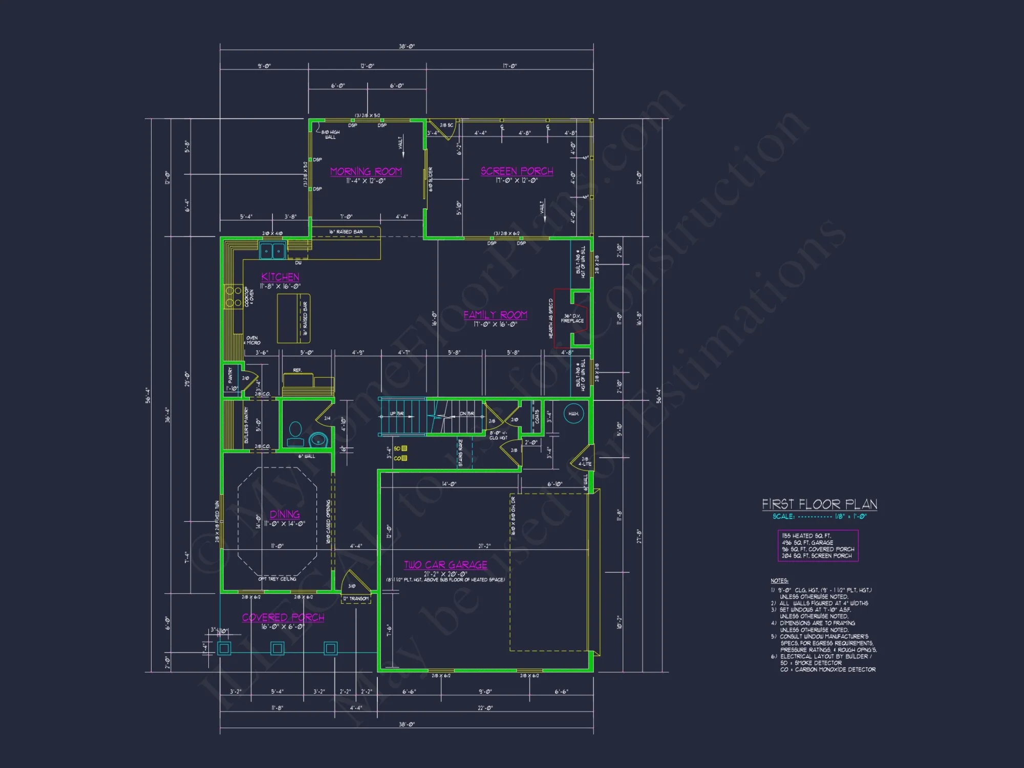 Modern Craftsman house Plan with Spacious 3-Floor Design
