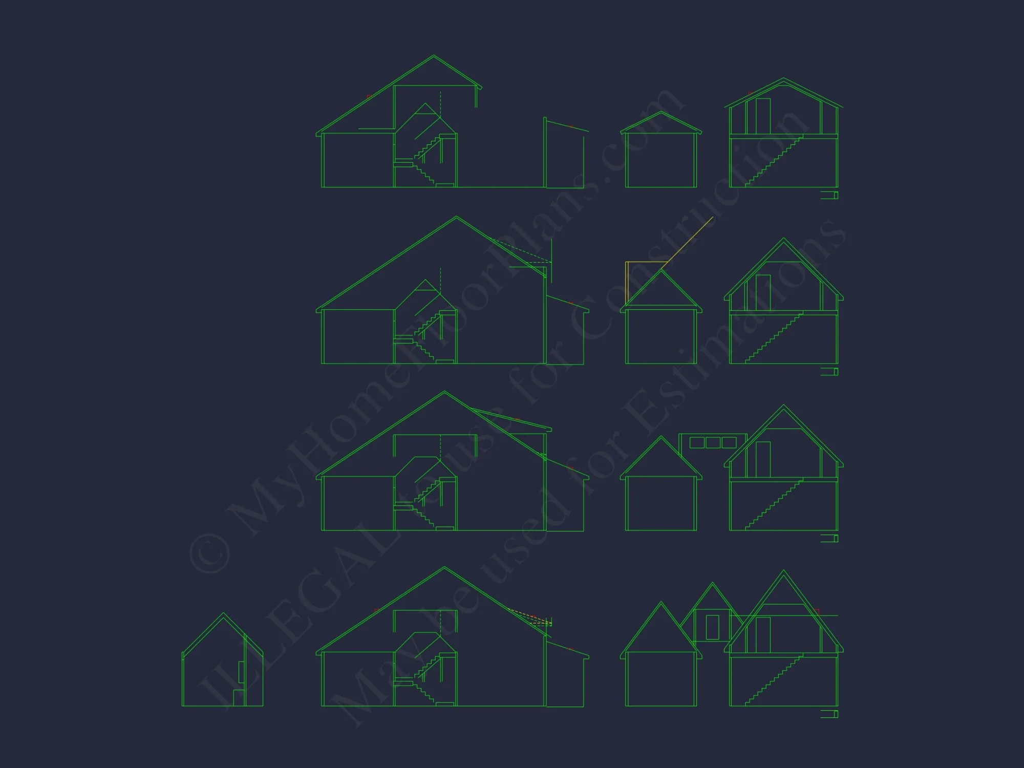 Stylish Craftsman house Plan with Two-Story Floor Designs
