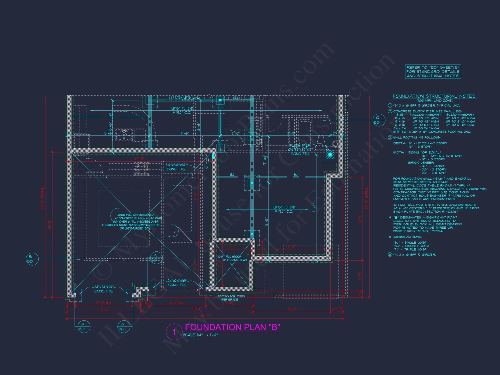 house Plan Design with Floor Plan, CAD Blueprint, and Architecture