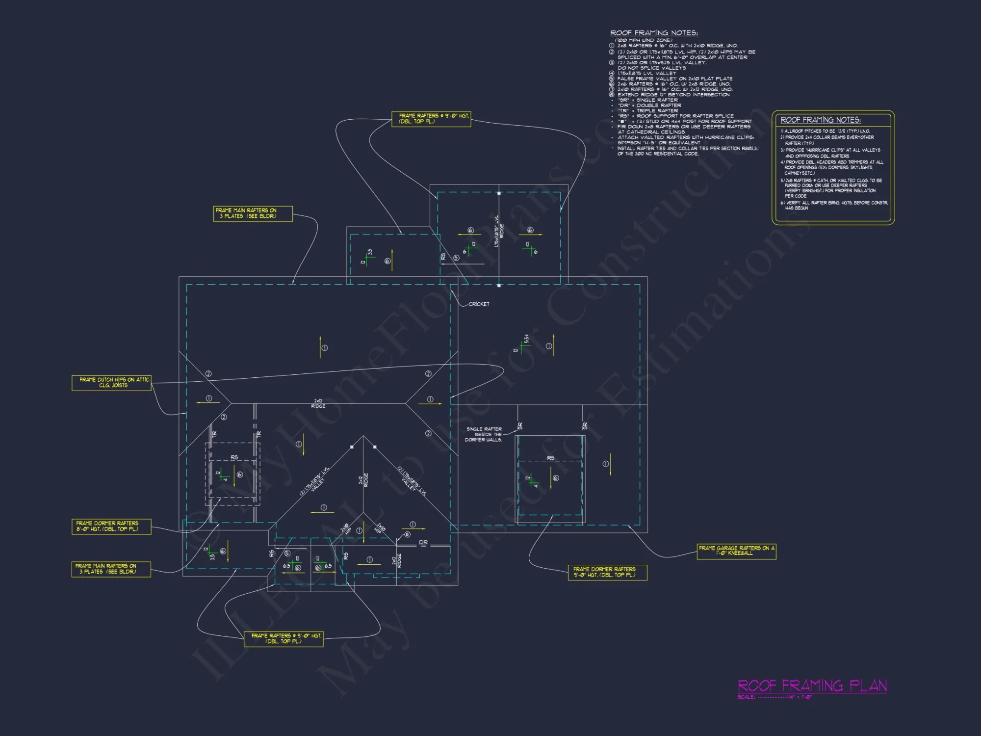 Charming house Floor Plan with 4 Bedrooms, 3.5 Baths & CAD Designs