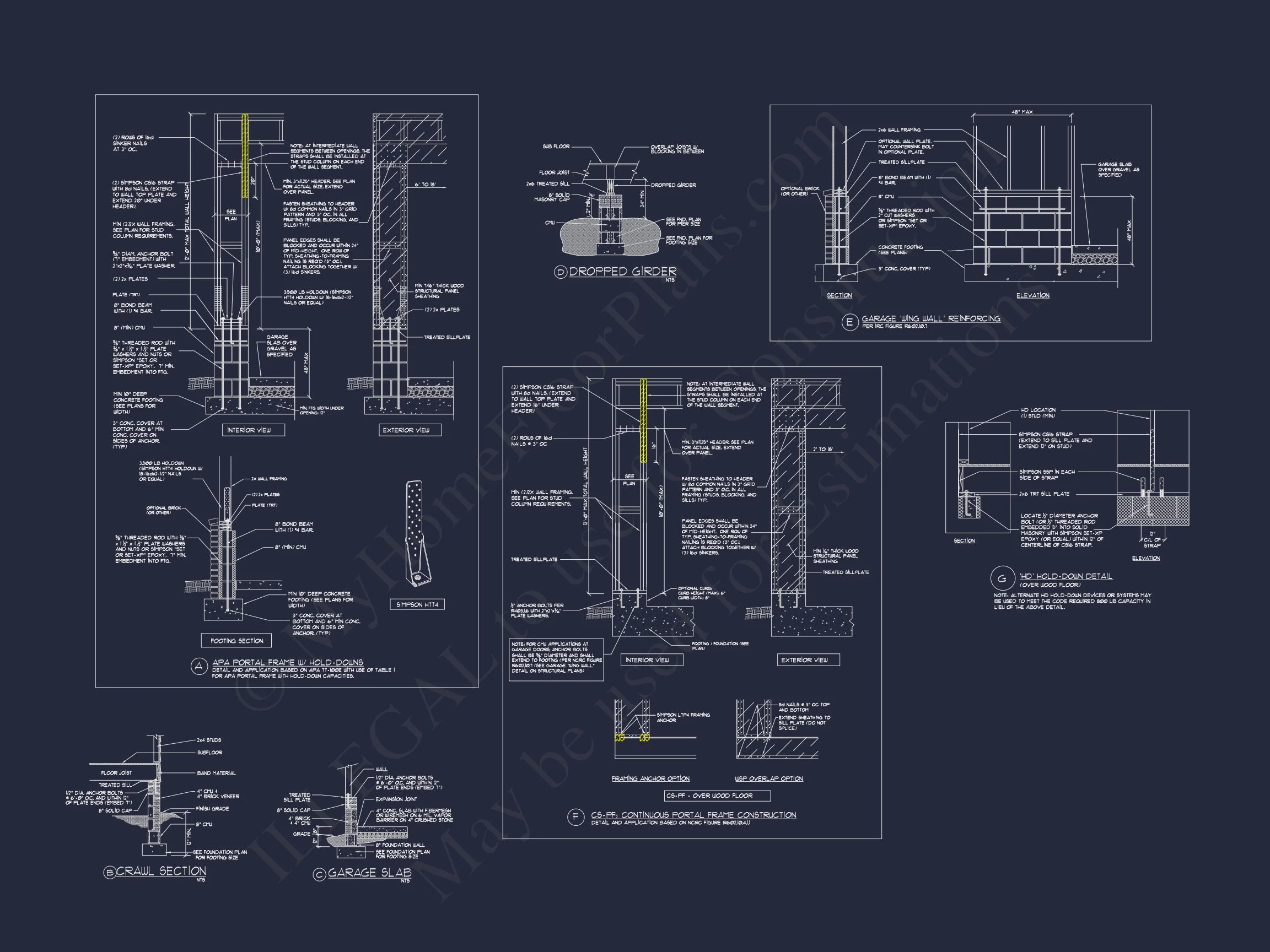 Modern Floor Plan CAD Design