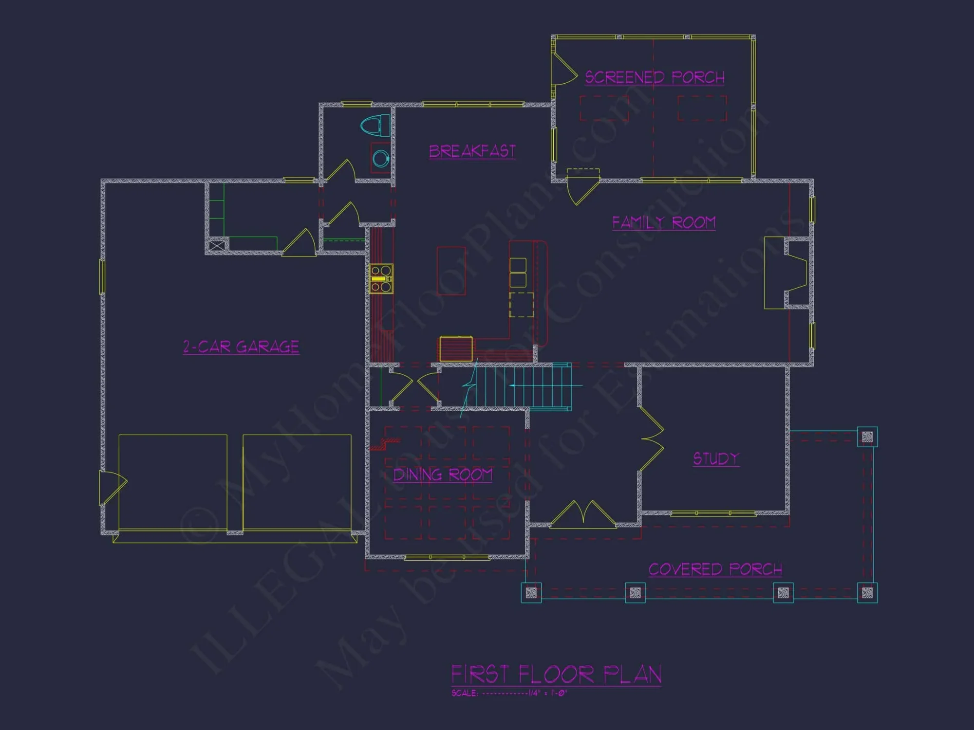 Elegant house Plan with 2.5 Floors