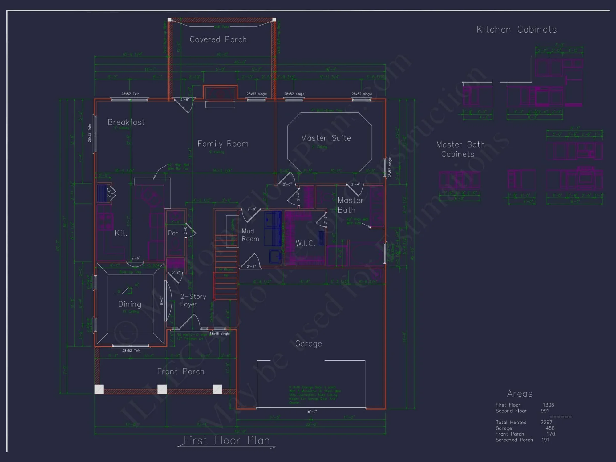 Modern Craftsman house Plan – 2 Story Floor Plans and Designs