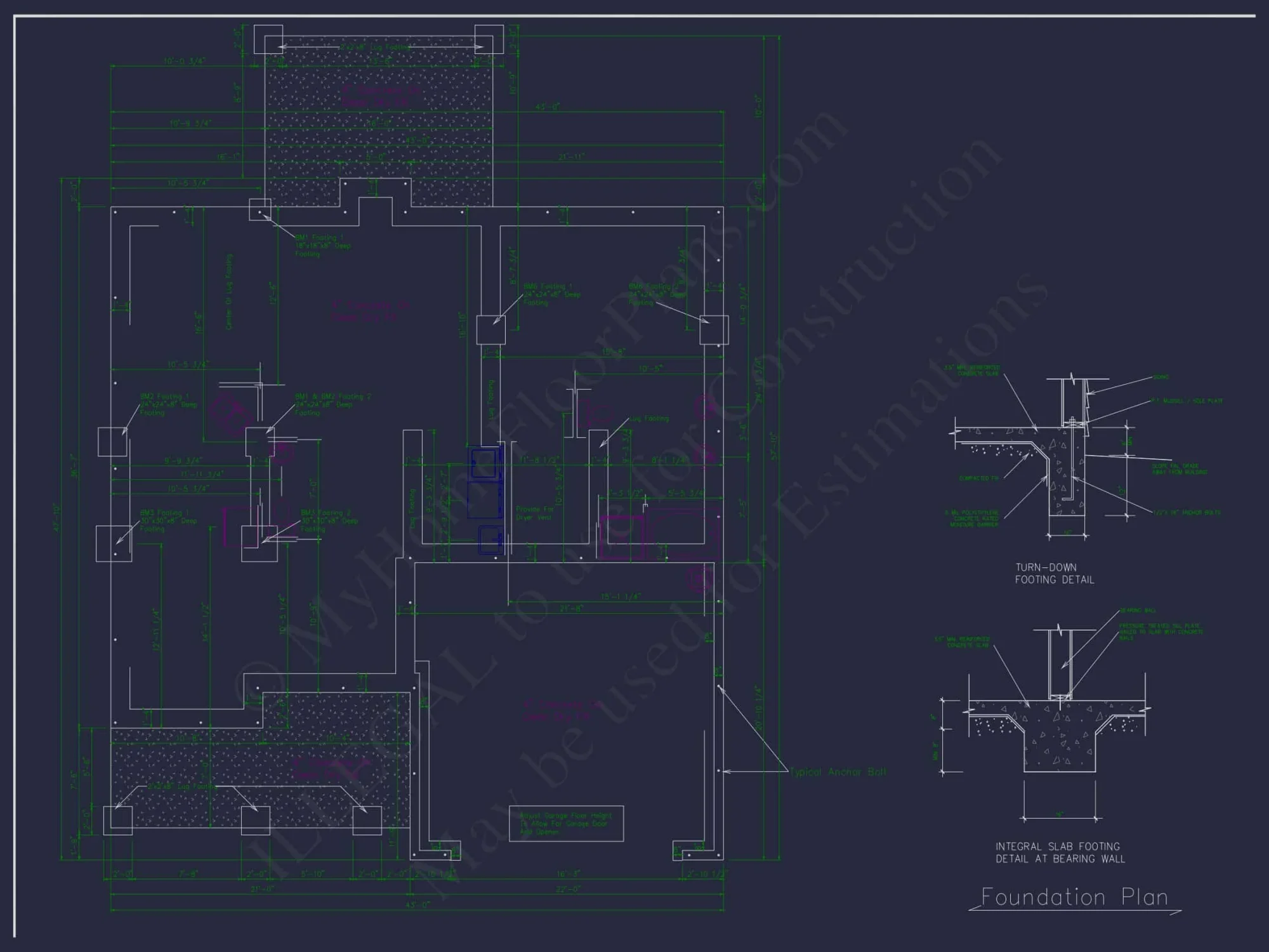 Modern Craftsman house Plan – 2 Story Floor Plans and Designs