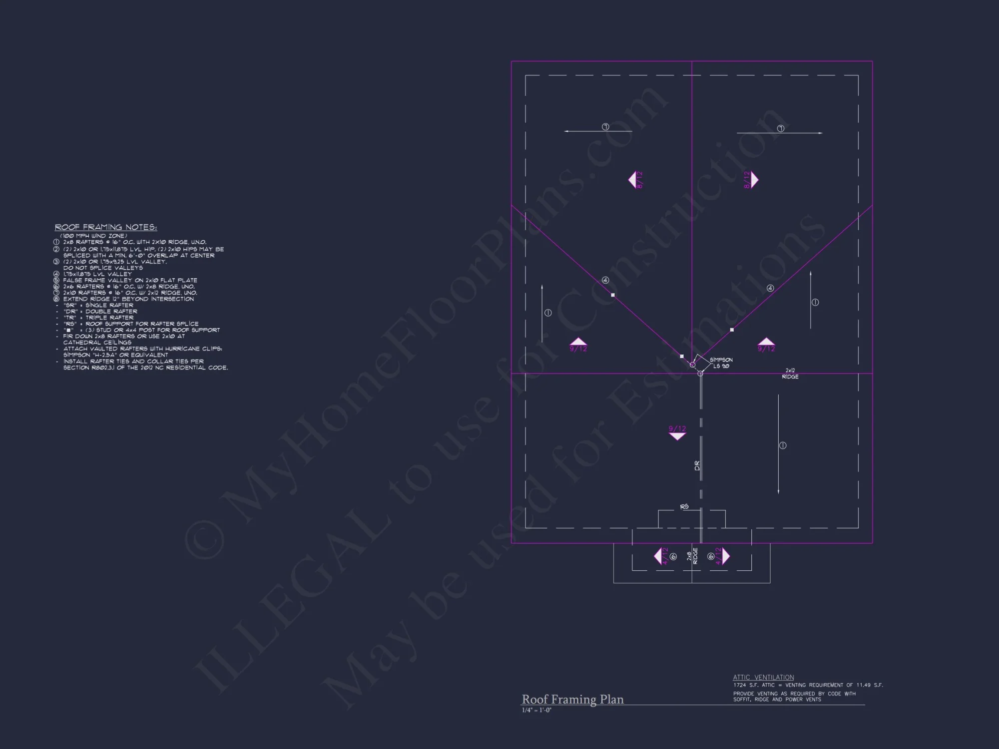 Spacious house Plan with 2.5 Floors, Detached Garage, and CAD Design