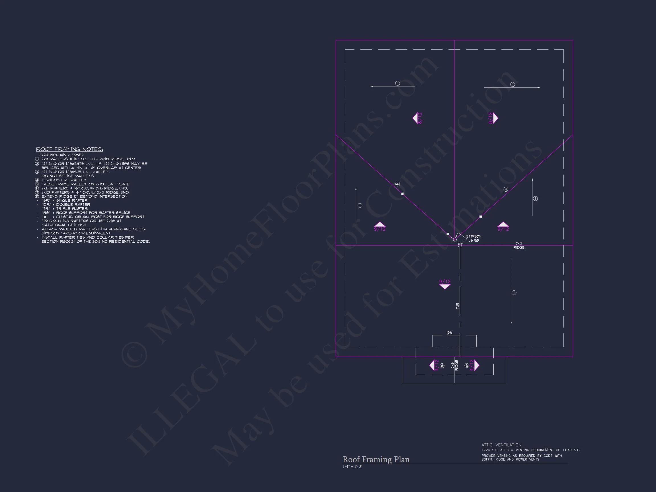 Spacious house Plan with 2.5 Floors, Detached Garage, and CAD Design
