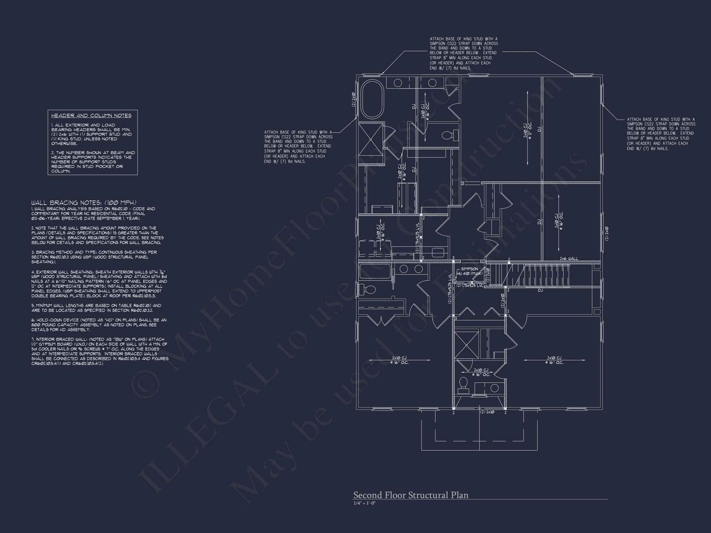 Spacious house Plan with 2.5 Floors, Detached Garage, and CAD Design