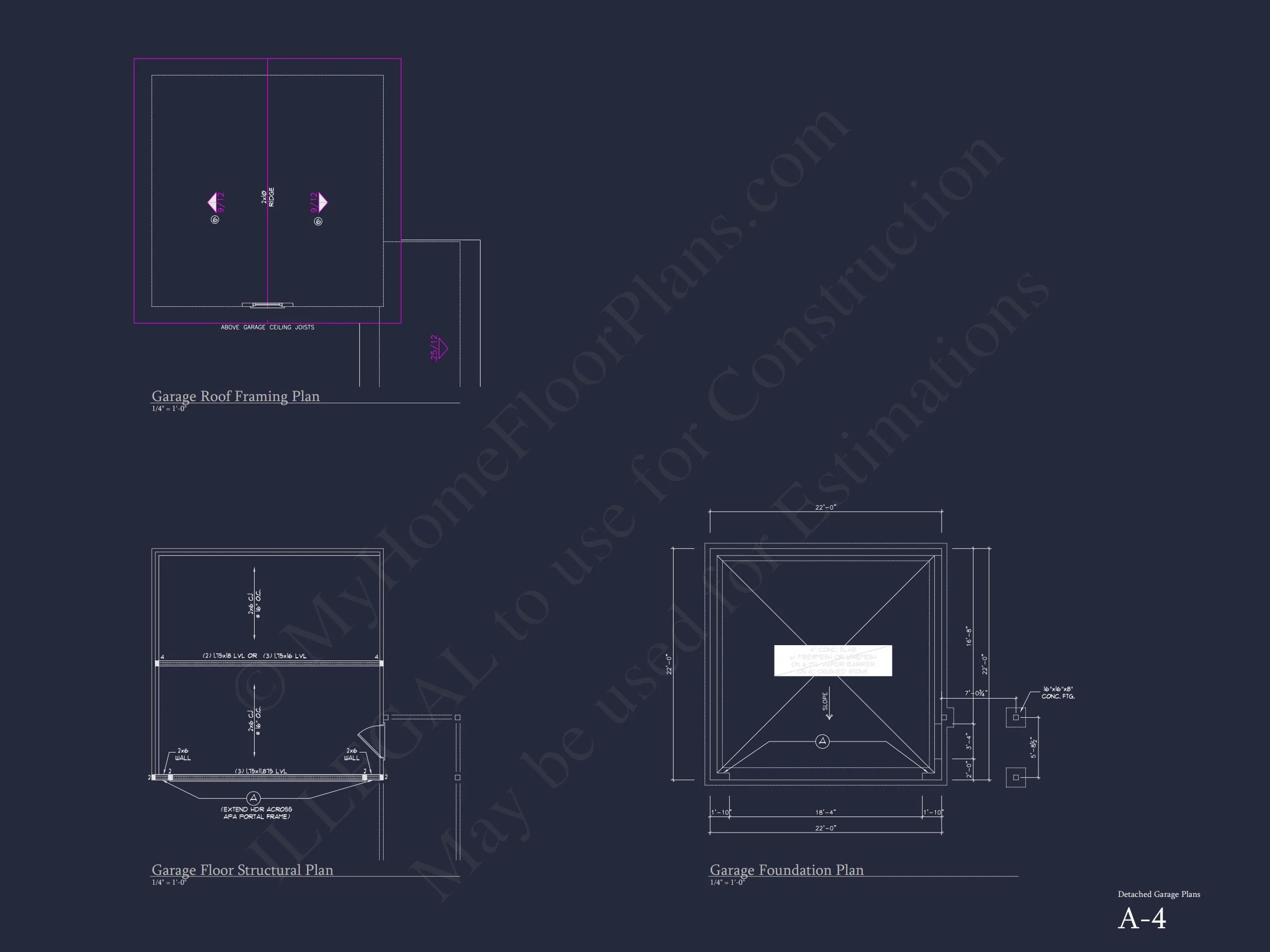Spacious house Plan with 2.5 Floors, Detached Garage, and CAD Design