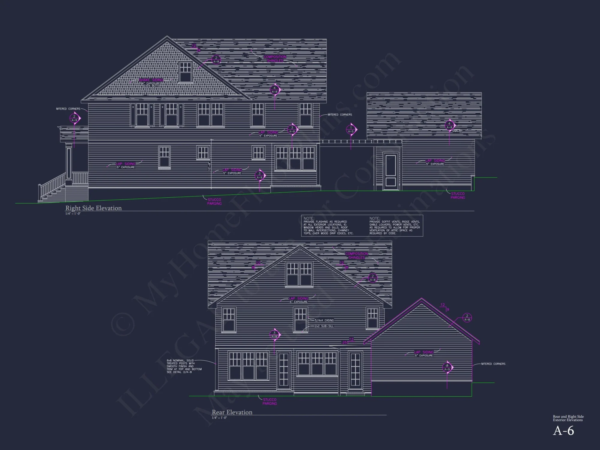 Spacious house Plan with 2.5 Floors, Detached Garage, and CAD Design