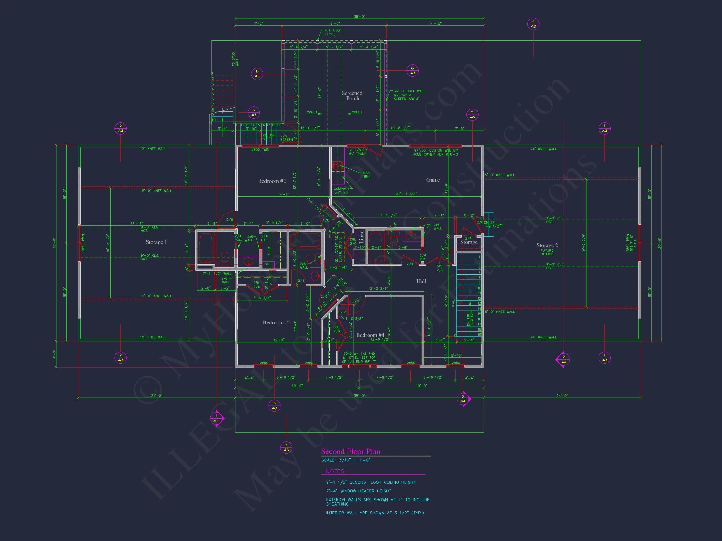 14-1161 HOUSE PLAN - Elegant House Plan with Spacious Design, Blueprint, and CAD 9 Elegant house Plan with Spacious Design, Blueprint, and CAD