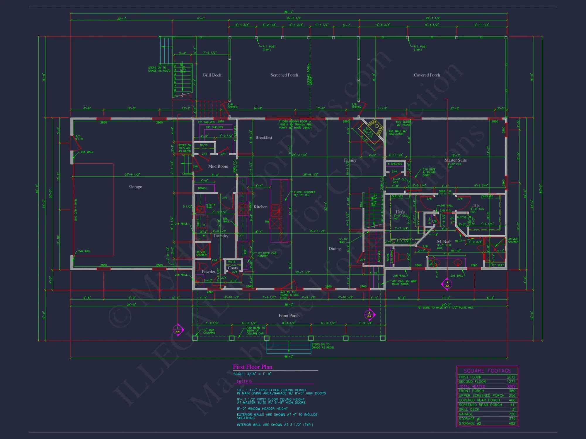 Elegant house Plan with Spacious Design, Blueprint, and CAD