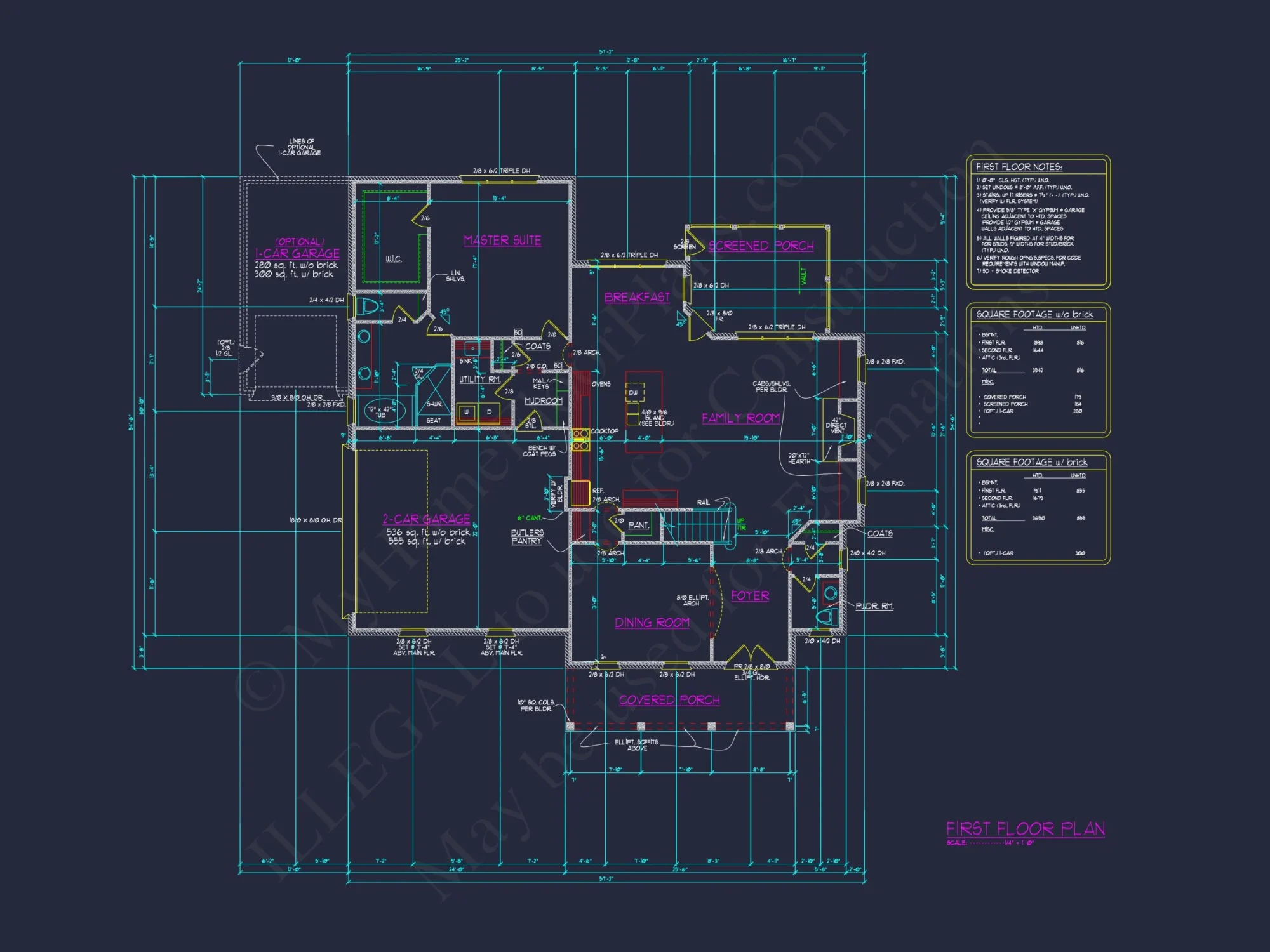 2-Story Luxury house Plan with CAD, Blueprint & Designs