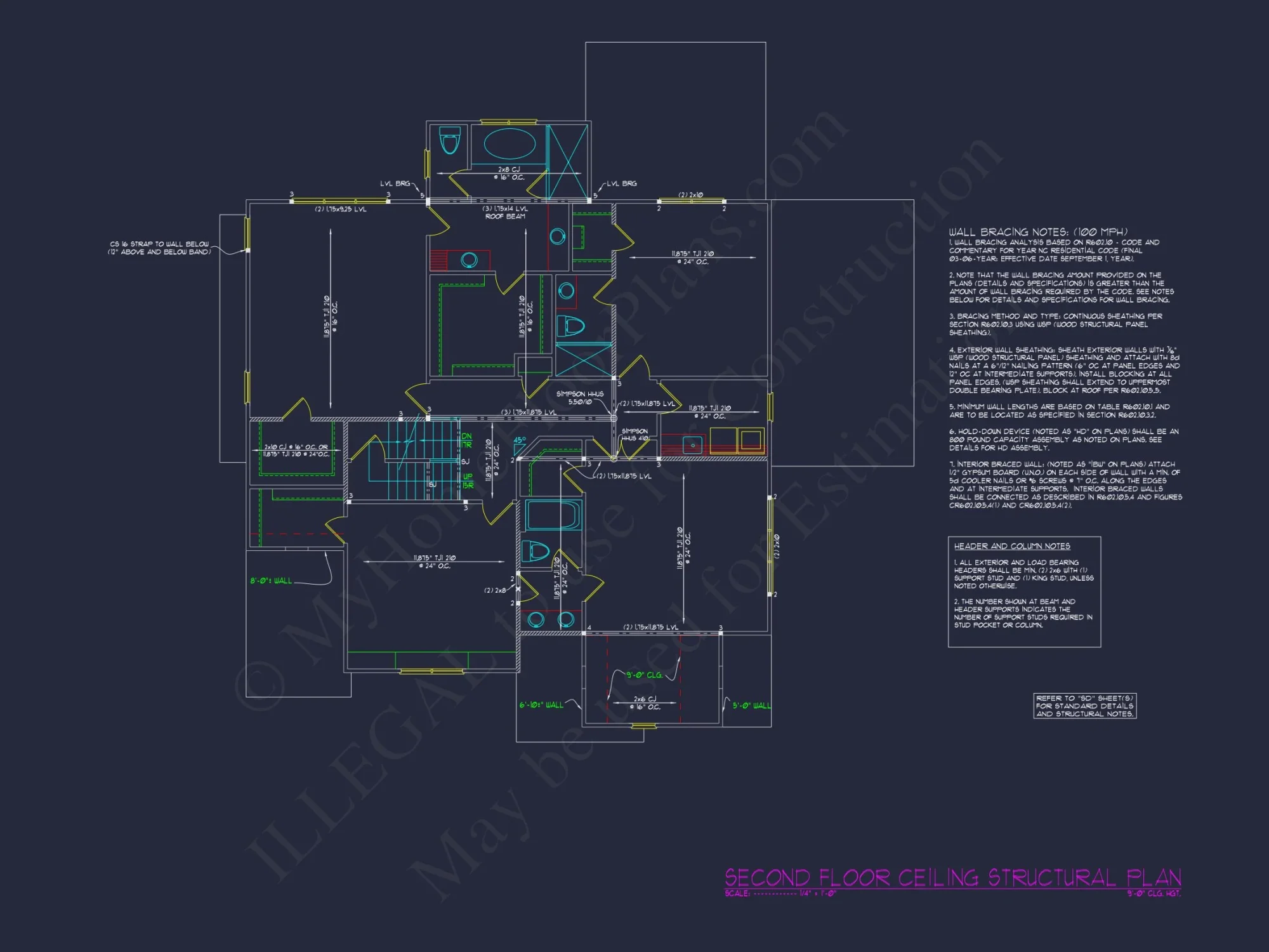 Elegant house Floor Plan with 2.5 Floors and CAD Designs