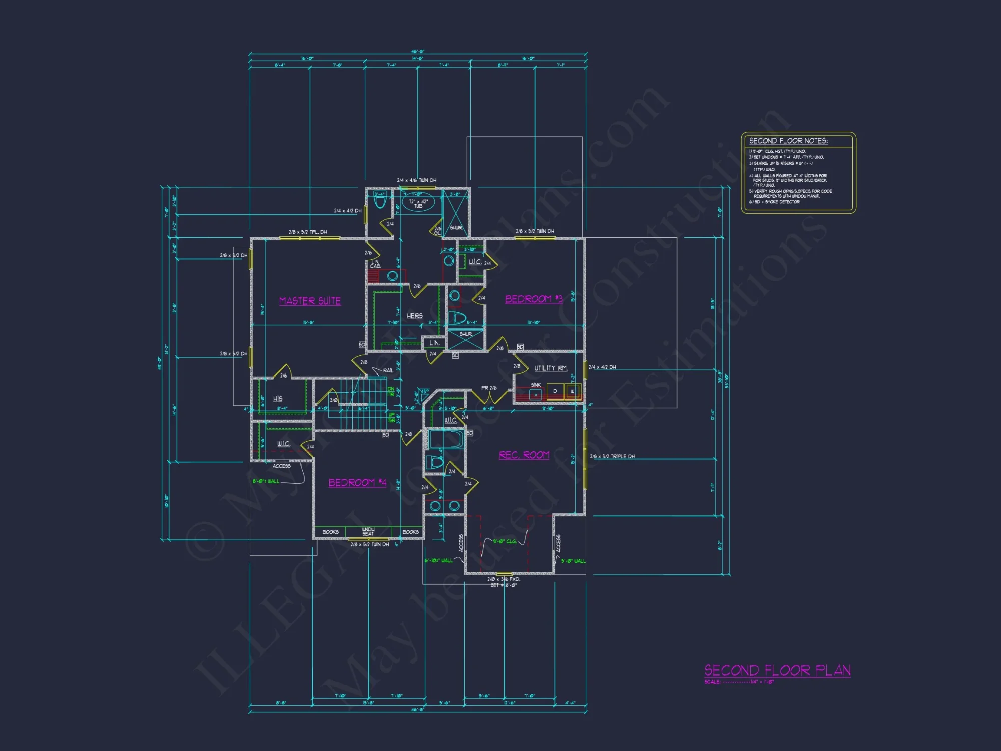 Elegant house Floor Plan with 2.5 Floors and CAD Designs