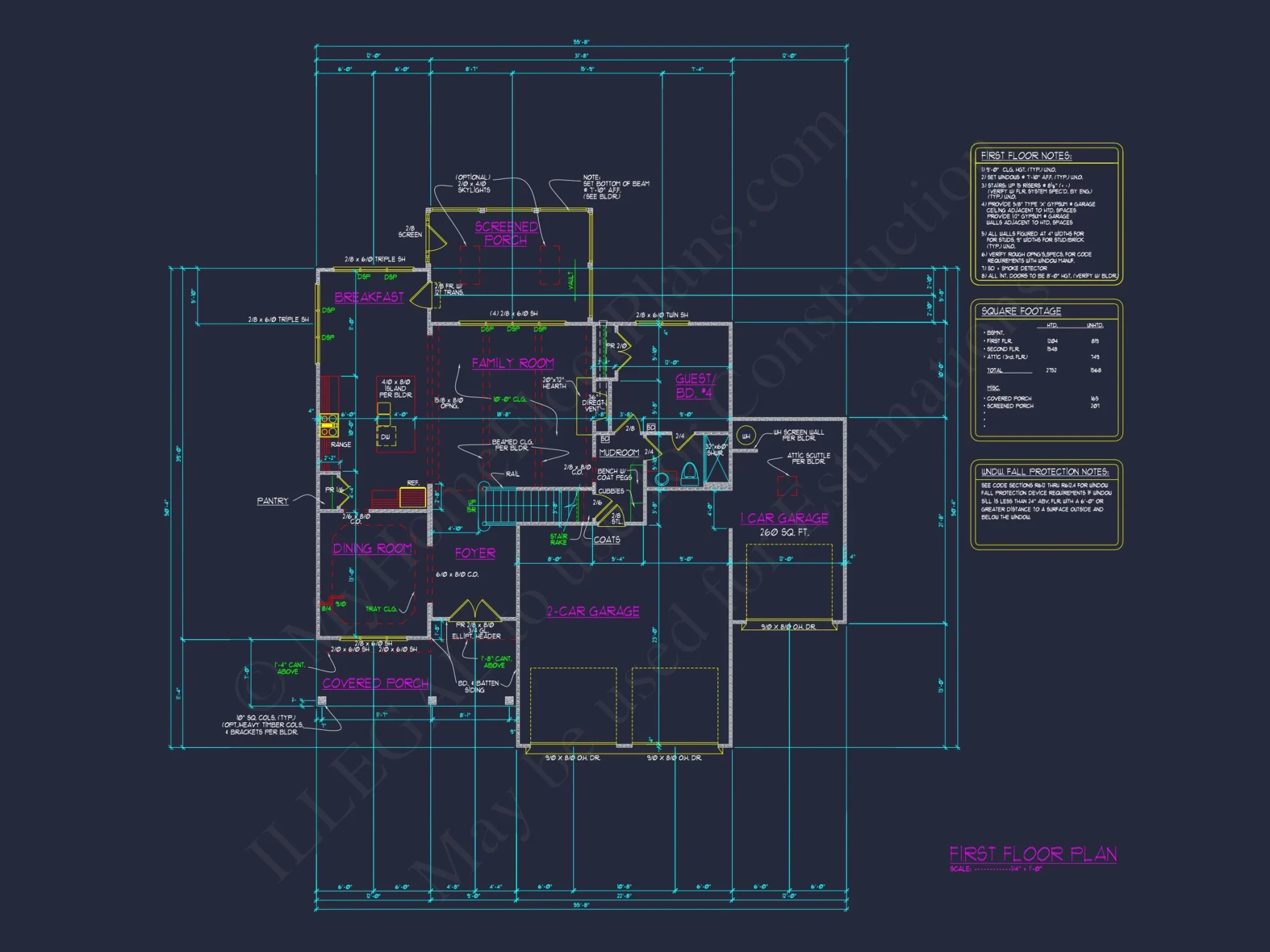 Floor Plan, Blueprint & CAD Designs
