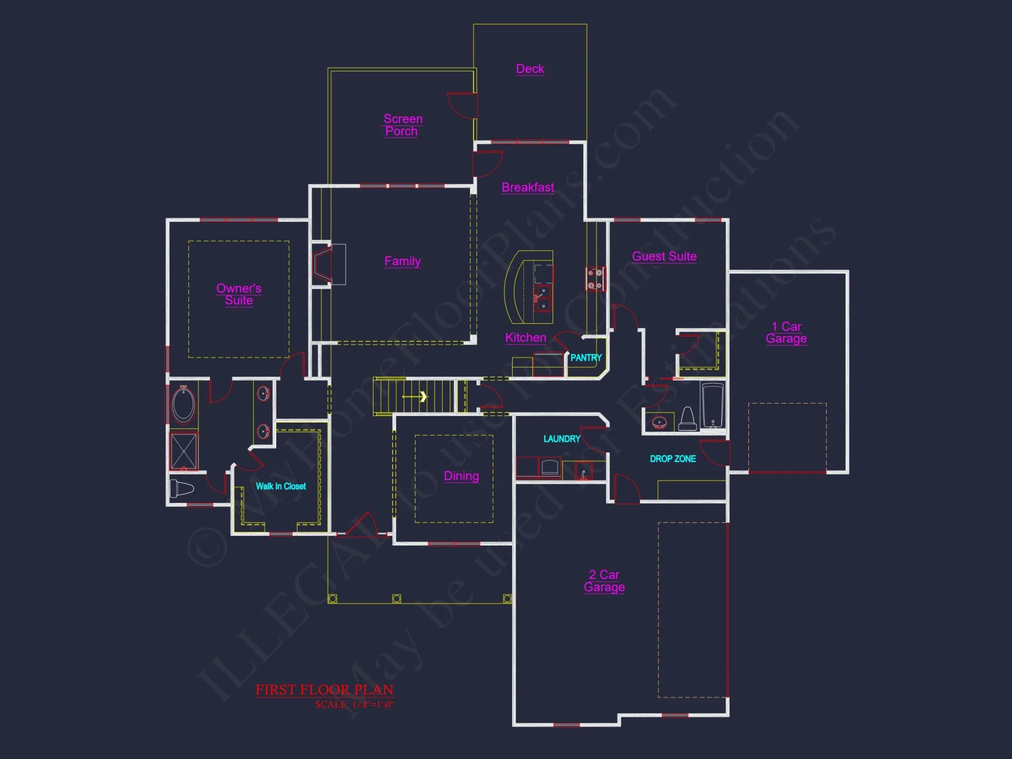 Elegant house Plan with Stunning Floor Designs & CAD Details