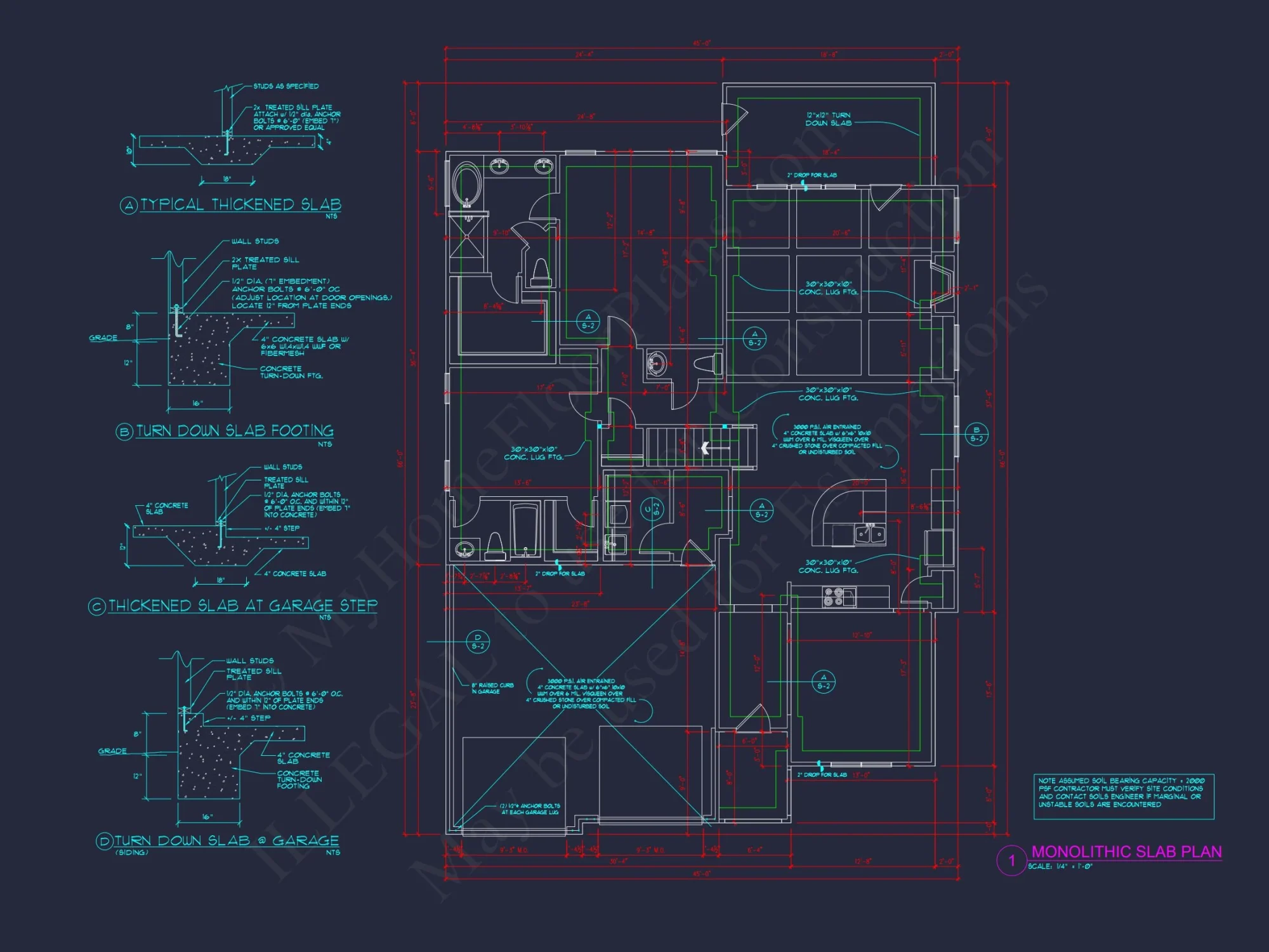 Charming house Floor Plan With 2-Story Design and 2 Garages