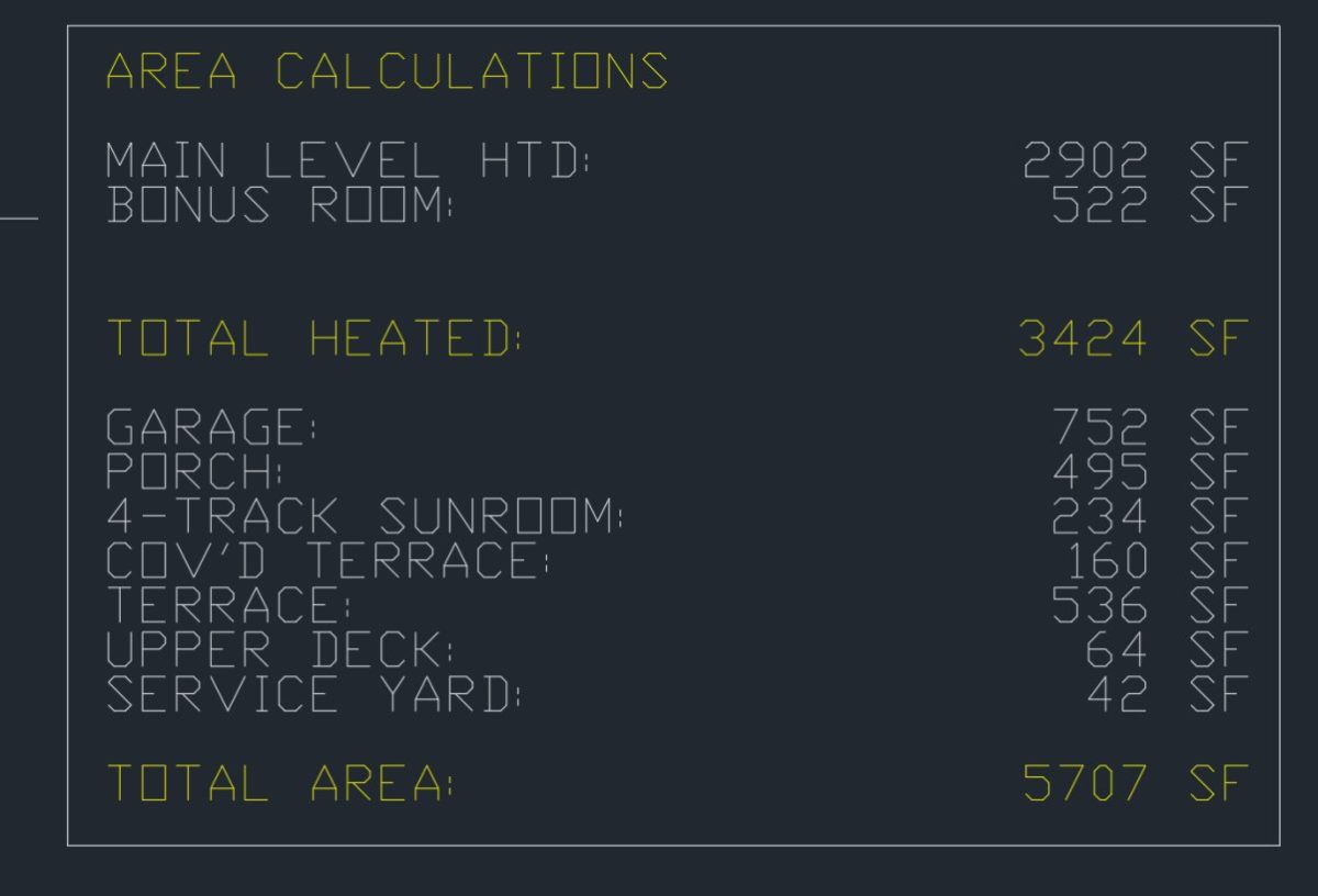 Dream house Floor Plan: CAD Architectural Designs & Blueprint