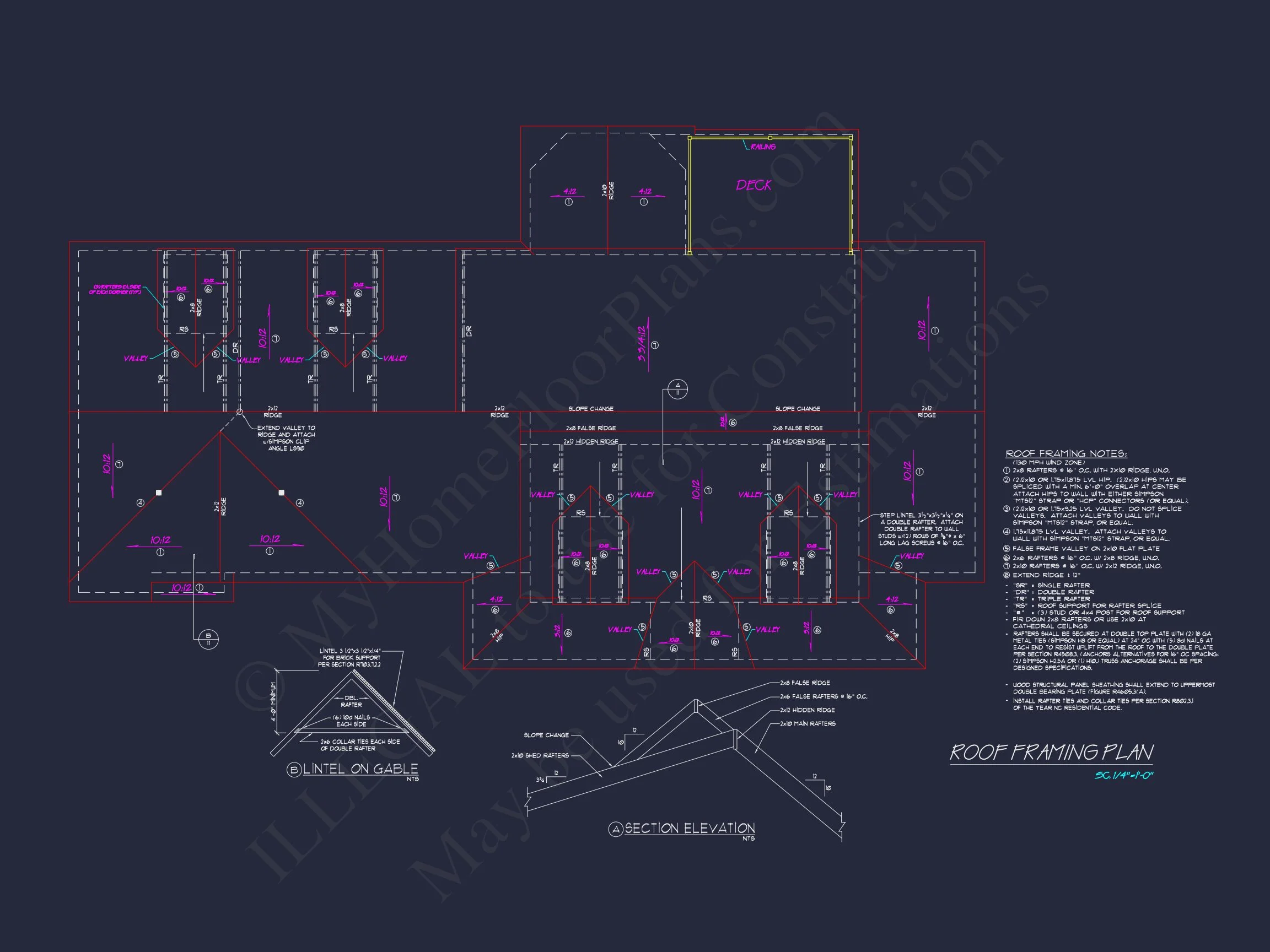 14-1005 HOUSE PLAN - Traditional House Floor Plan with CAD Designs & 3 Garage Bays 14 Traditional house Floor Plan with CAD Designs & 3 Garage Bays
