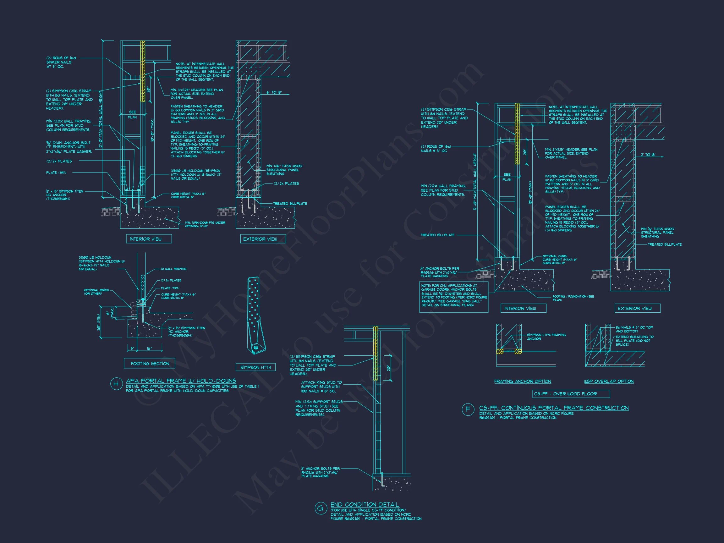 13-2097 HOUSE PLAN - Stylish House Plan with 4 Bedrooms, 3 Baths, and CAD Blueprint 19 Stylish house Plan with 4 Bedrooms, 3 Baths, and CAD Blueprint