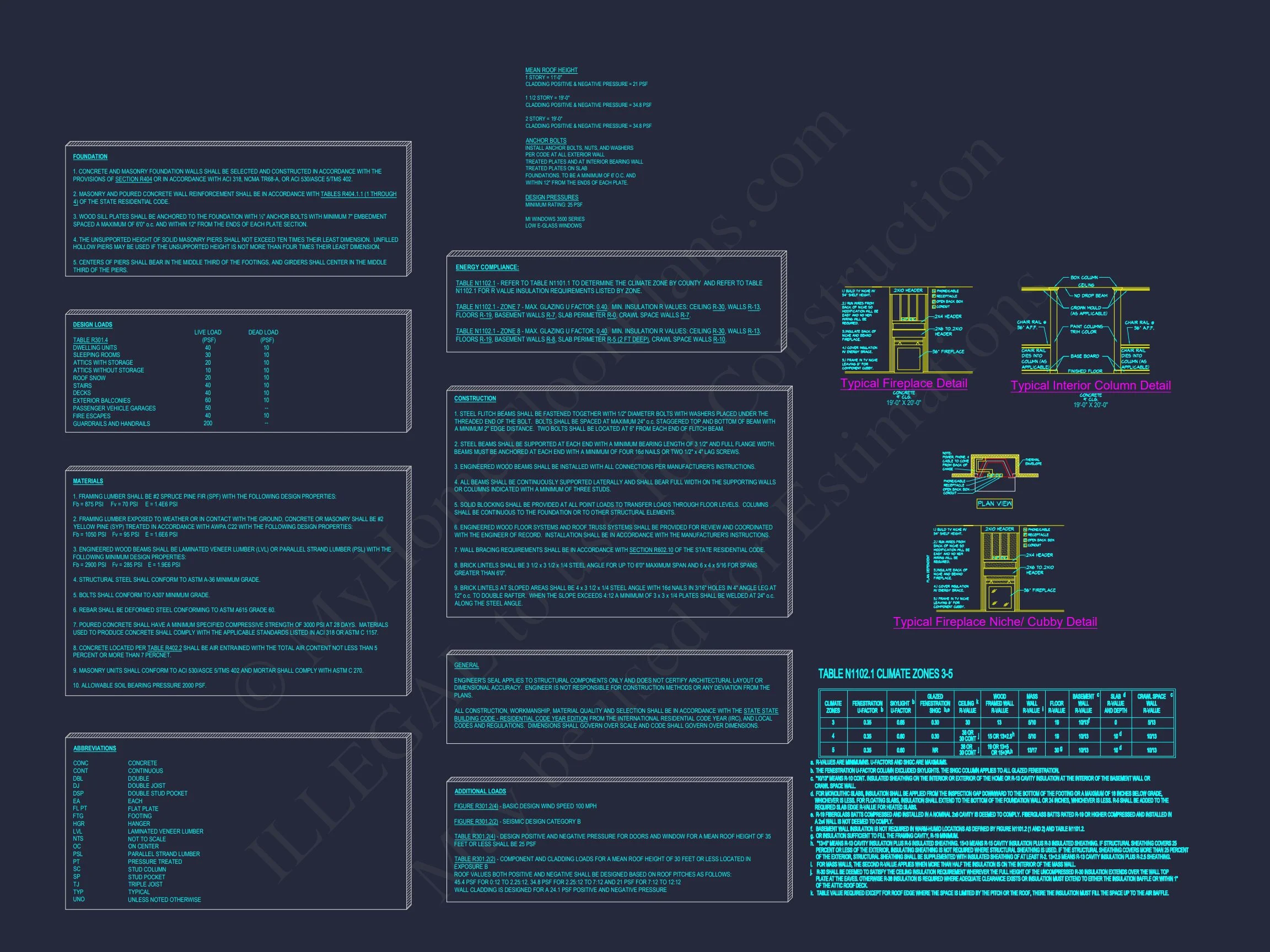 13-2097 HOUSE PLAN - Stylish House Plan with 4 Bedrooms, 3 Baths, and CAD Blueprint 17 Stylish house Plan with 4 Bedrooms, 3 Baths, and CAD Blueprint
