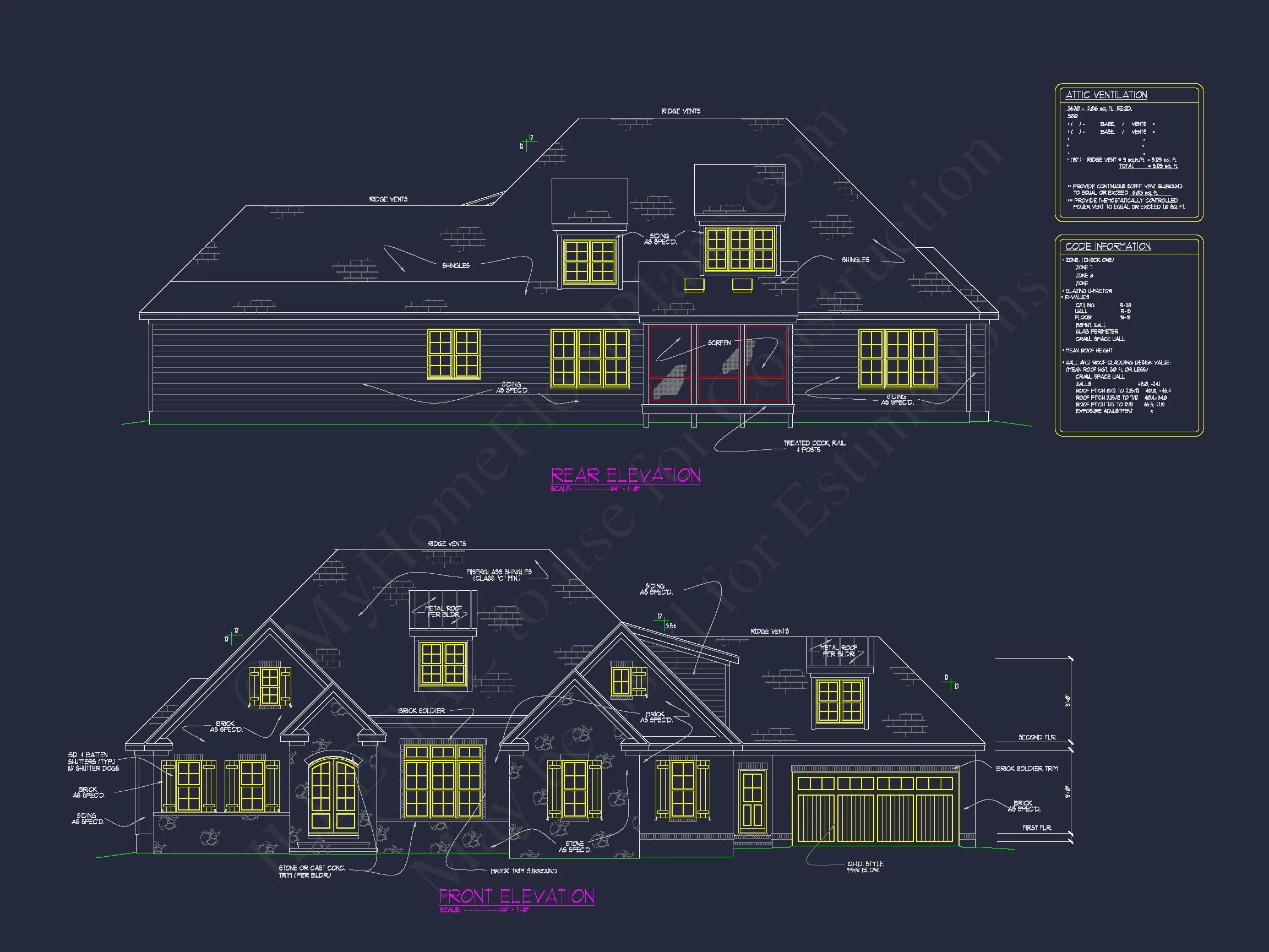 Elegant house Floor Plan for Architecture with CAD Designs