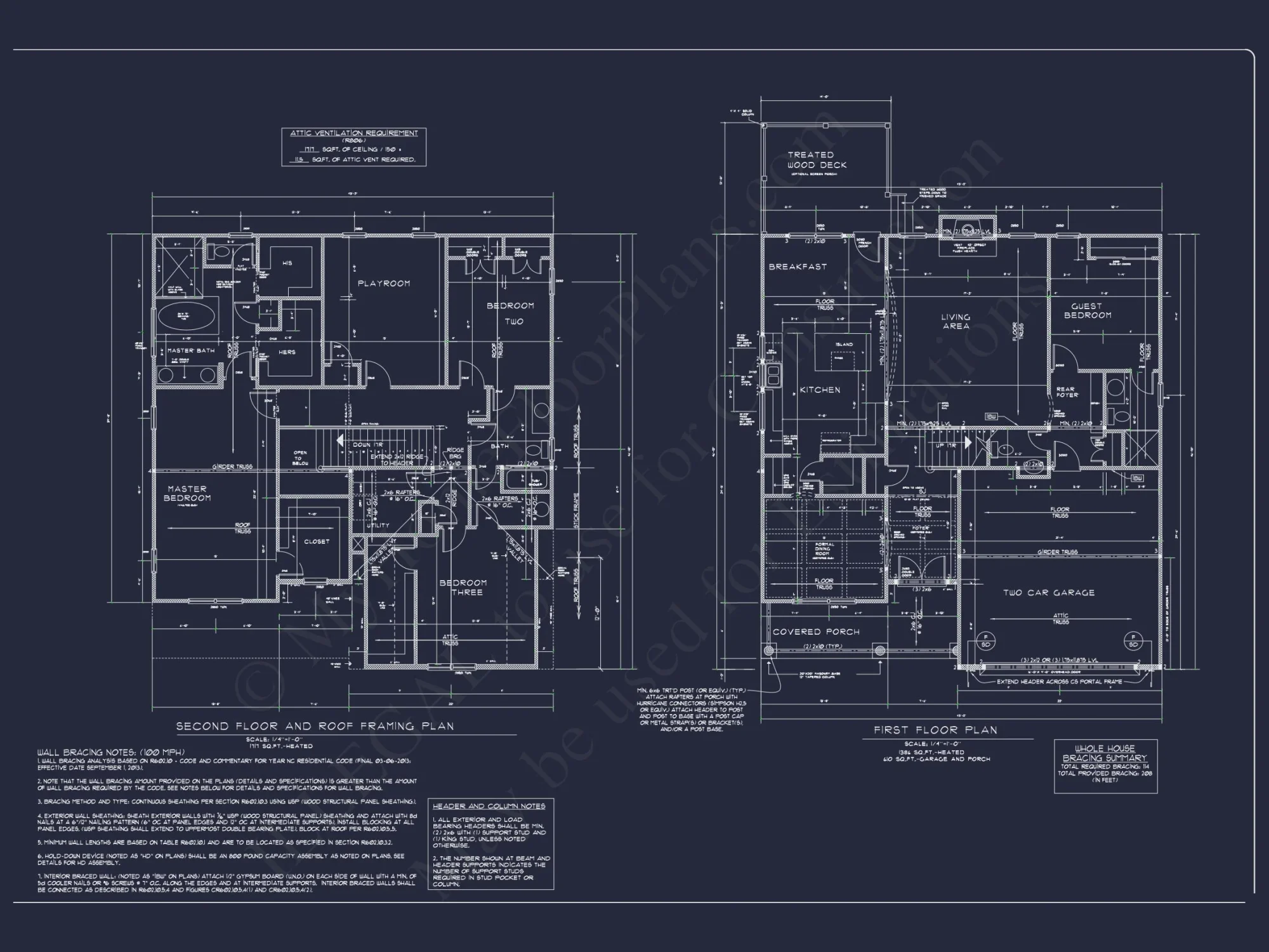 Modern Craftsman house Plan with Detailed CAD Designs