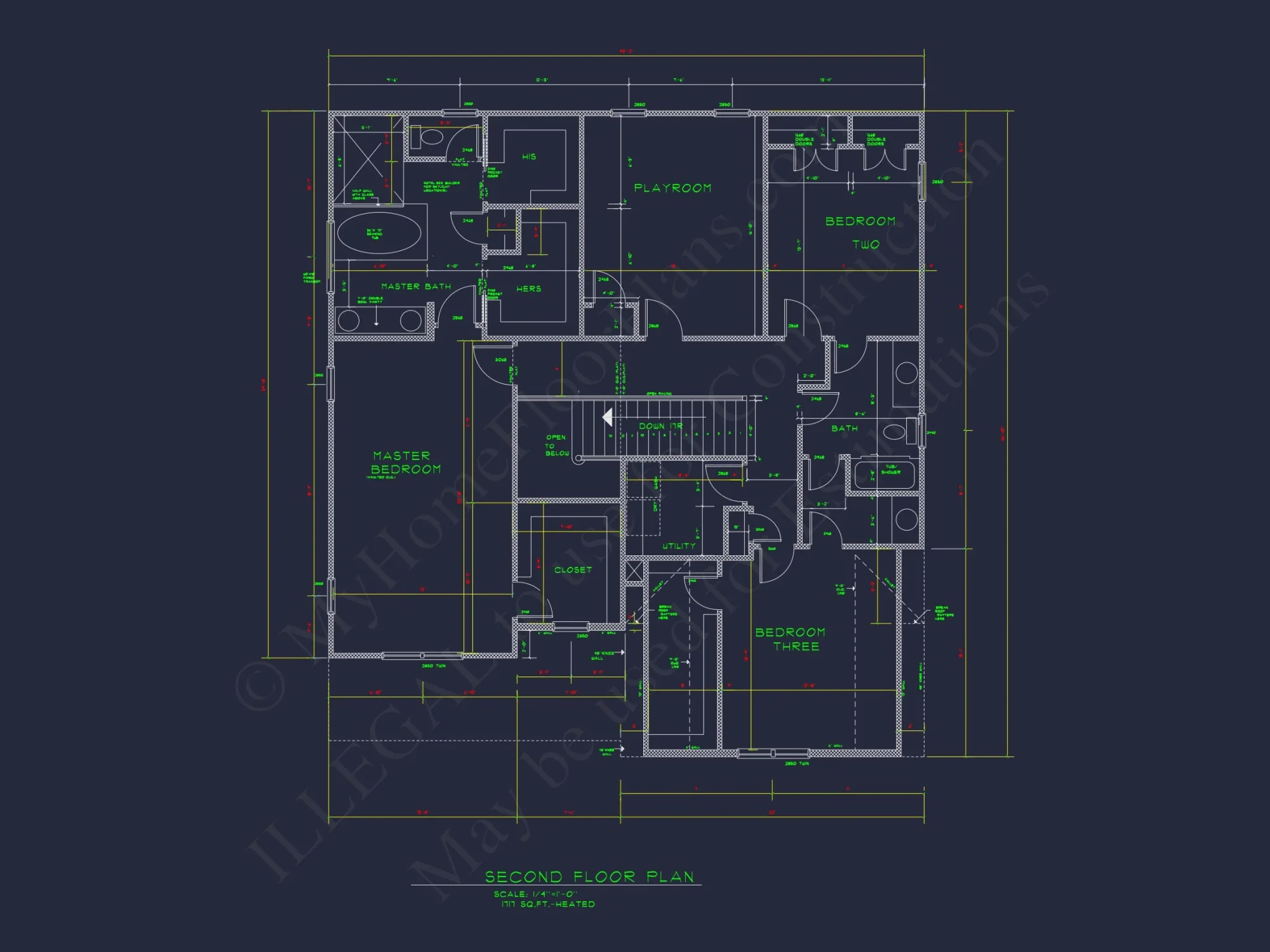 Modern Craftsman house Plan with Detailed CAD Designs
