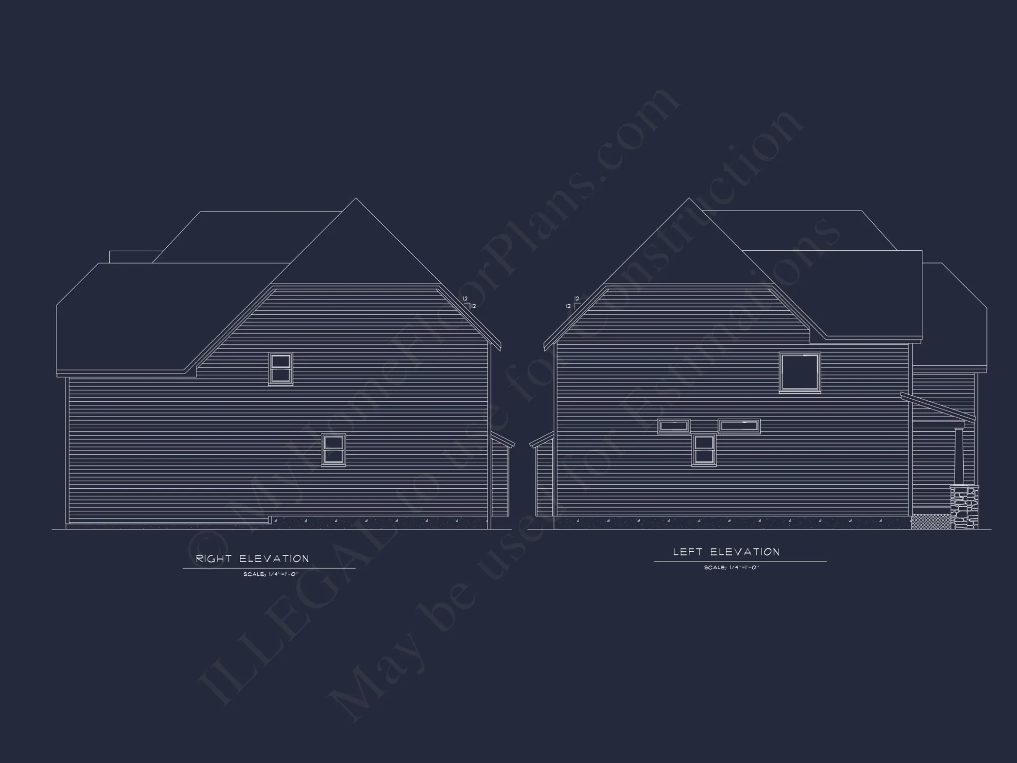 Modern Craftsman house Plan with Detailed CAD Designs